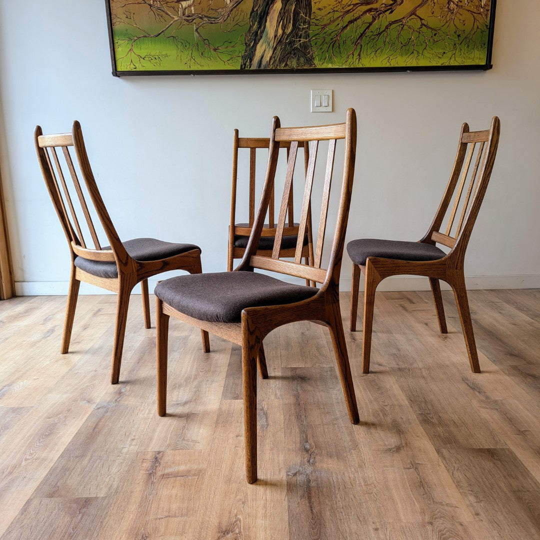 Nordic Furniture Dining Chairs, set of 4