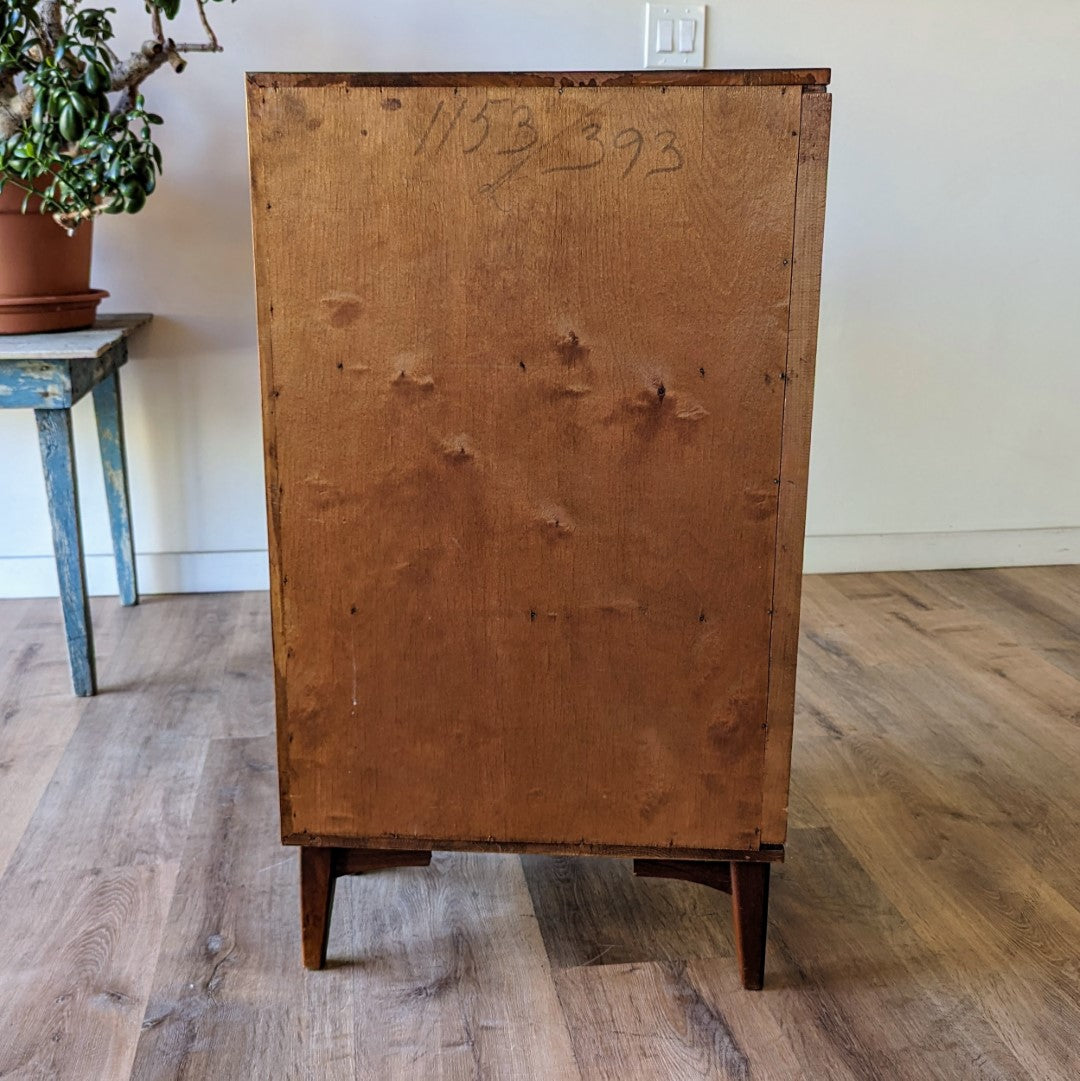 Swedish Modern Corner Cabinet