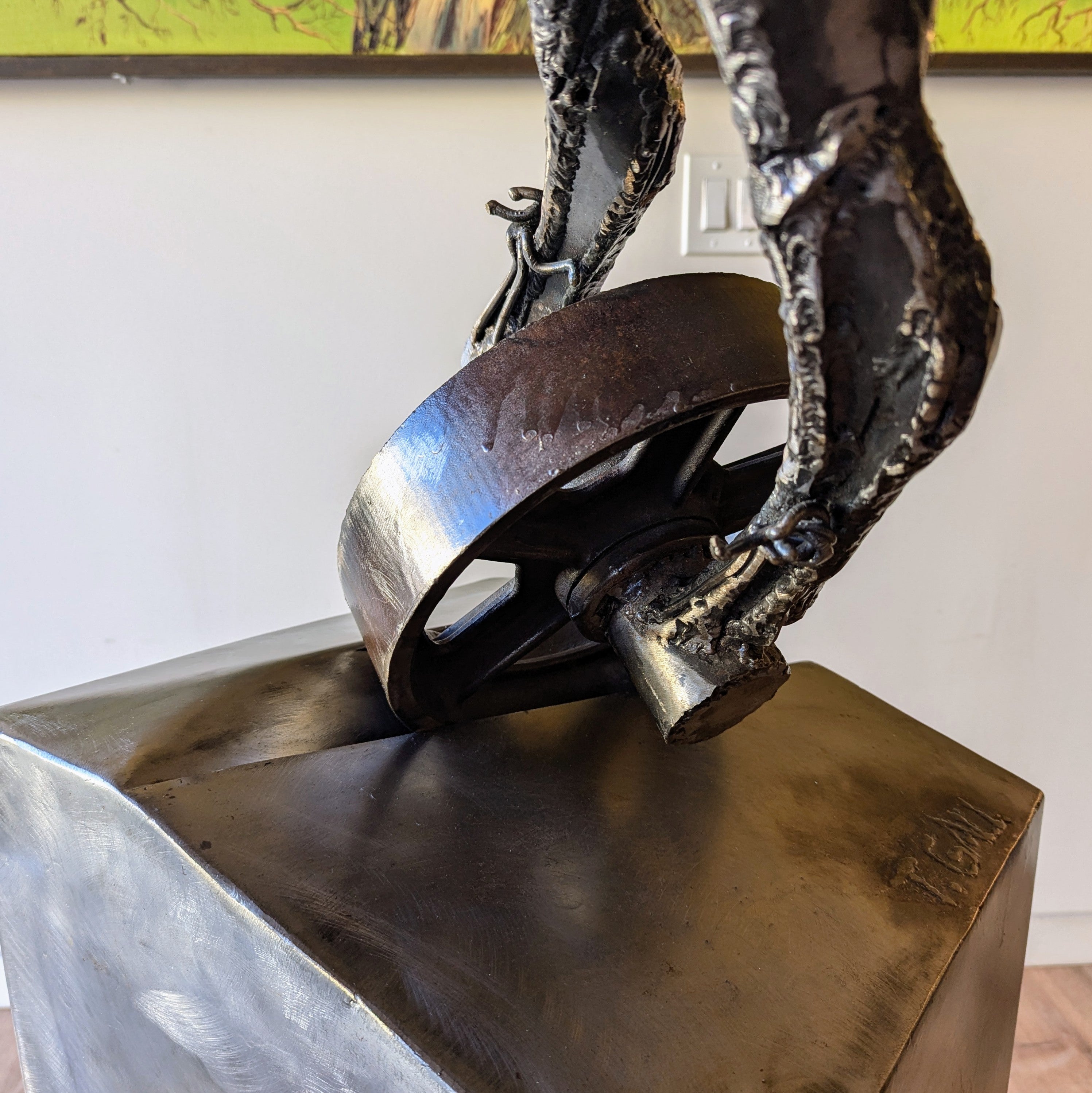 Theodore 'Ted' Gall Steel Sculpture