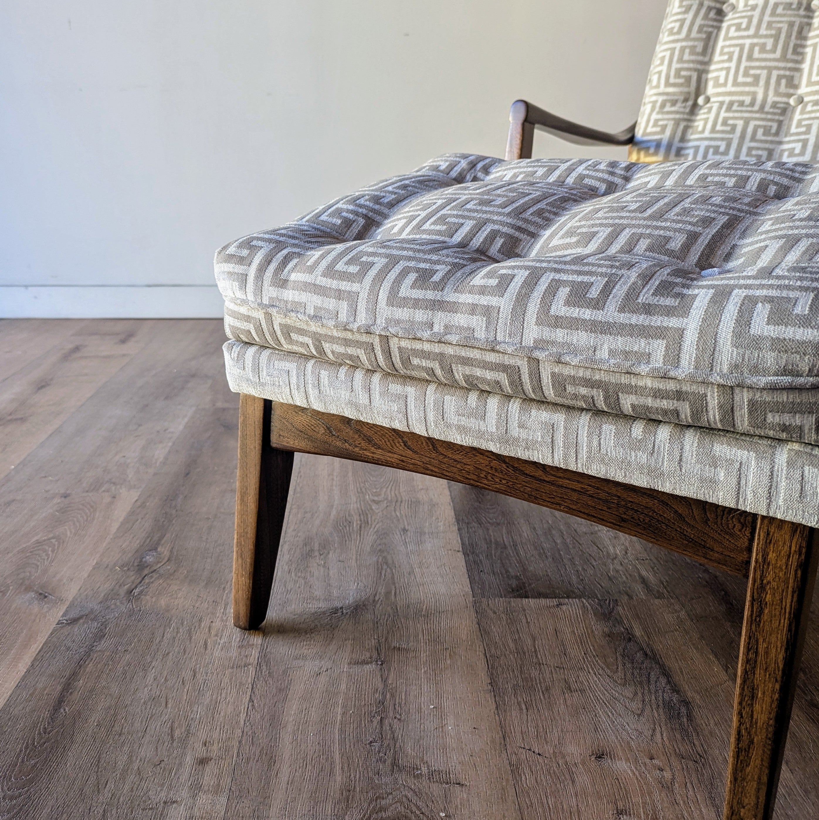 MCM Platform Rocker + Ottoman