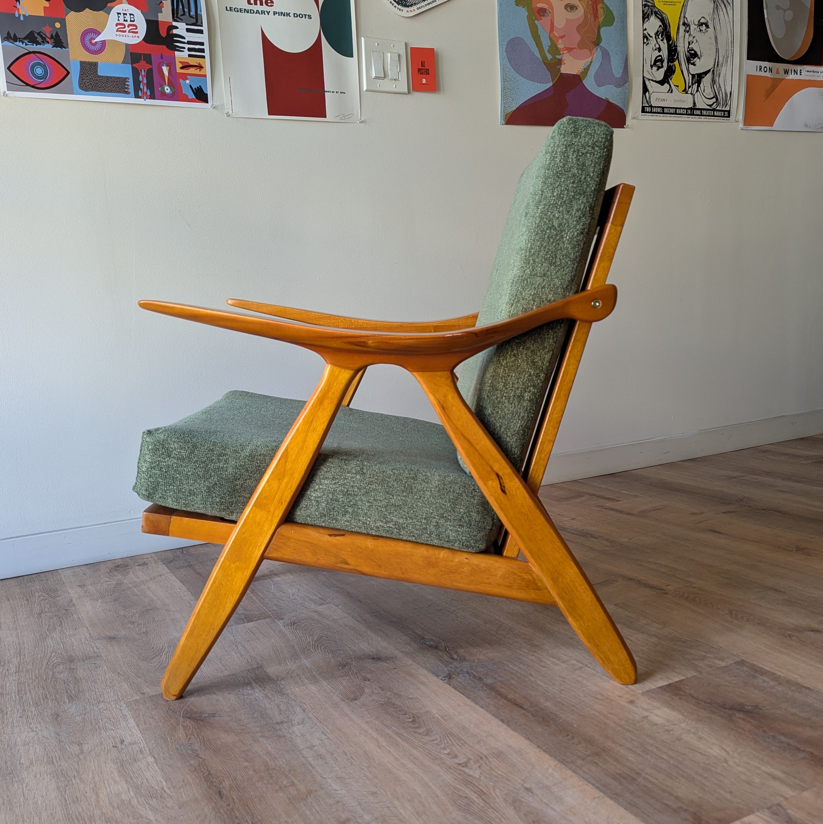 Arne Hovmand Olsen Lounge Chairs, a pair