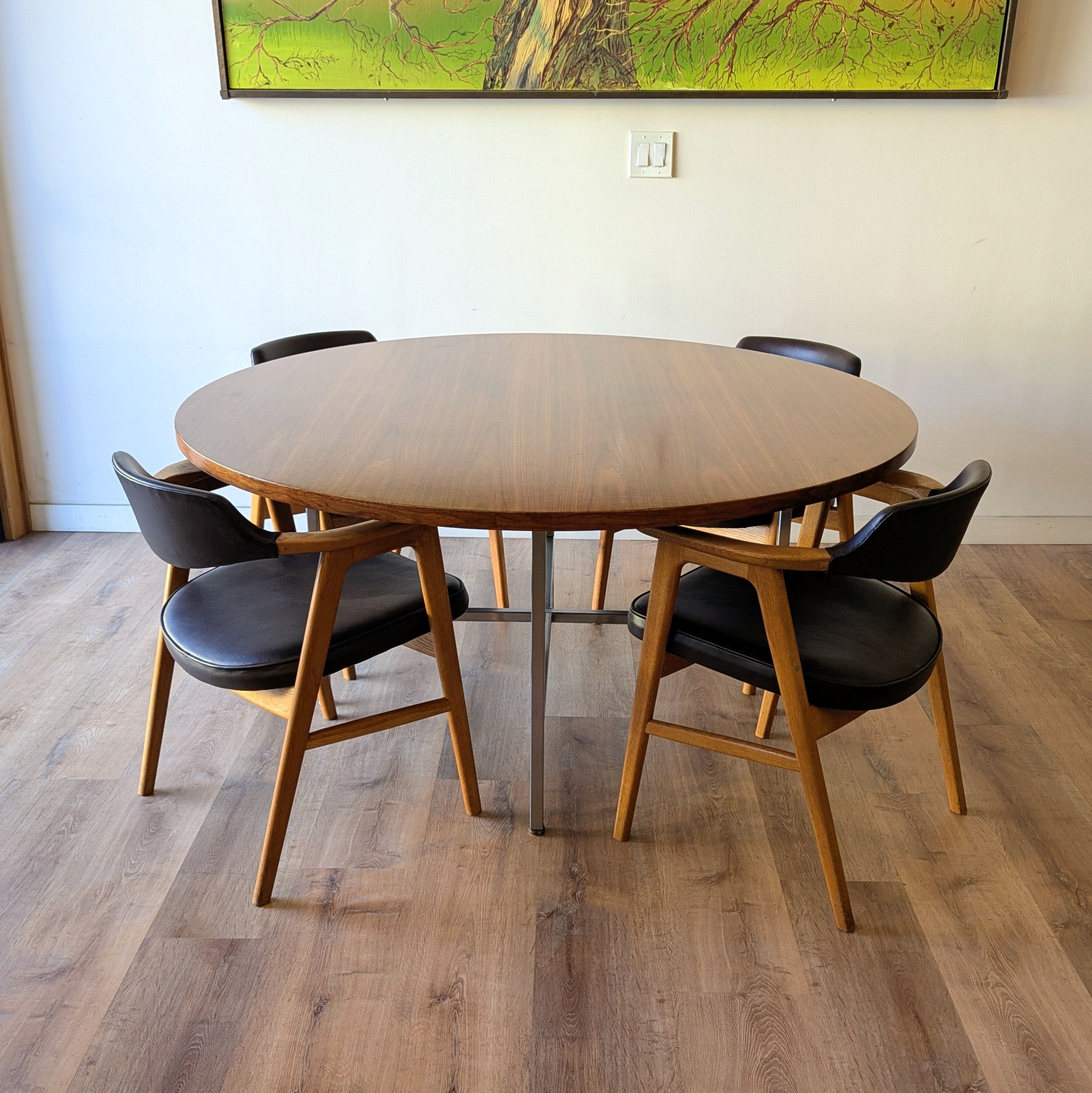 Florence Knoll Dining Table, attributed to