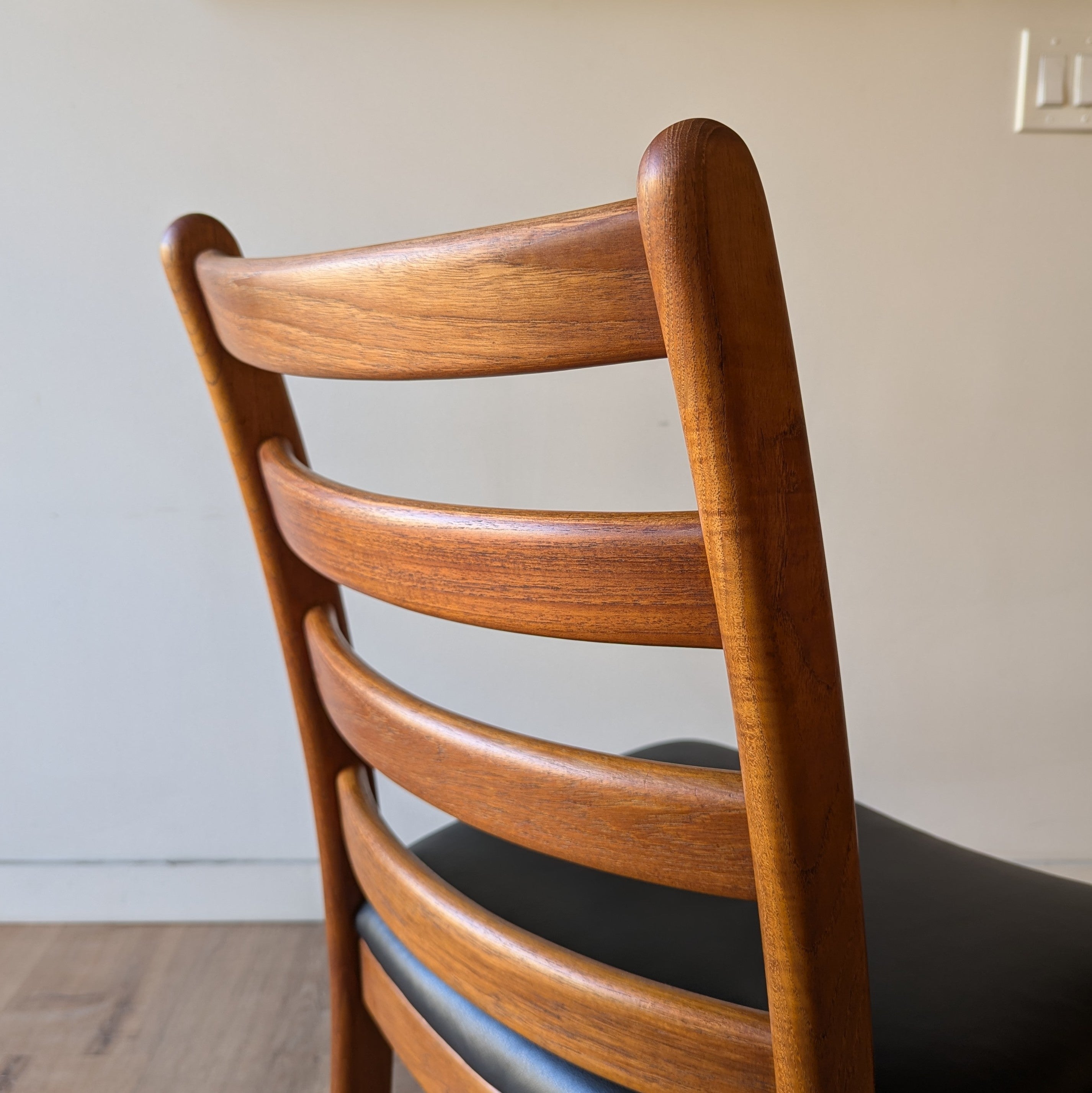 Korup Stolefabrik Ladder Back Chairs, set of 6