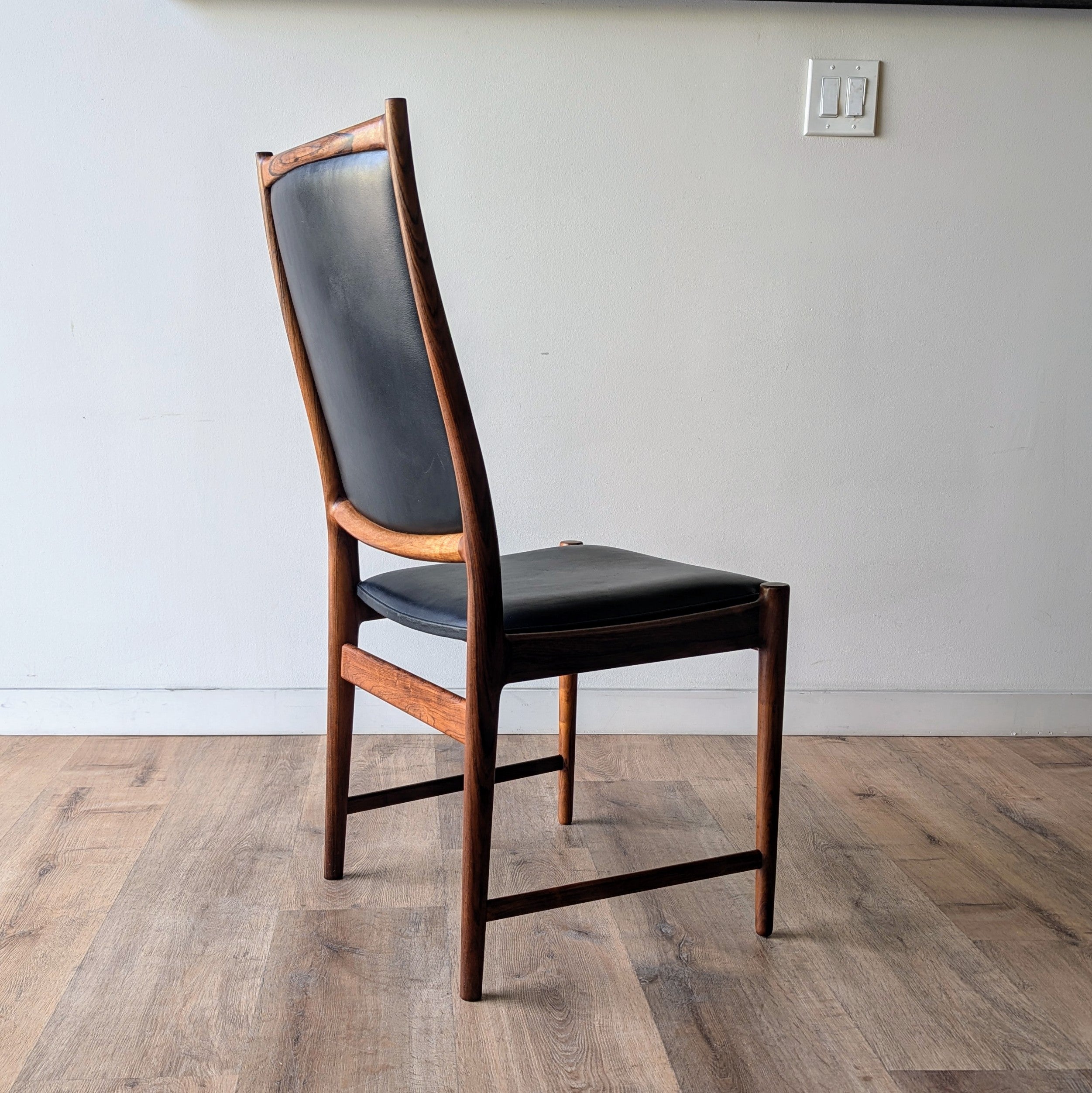Mid-Century Modern Rosewood 'Darby' Dining Chair by Torbjørn Afdal for Bruksbo