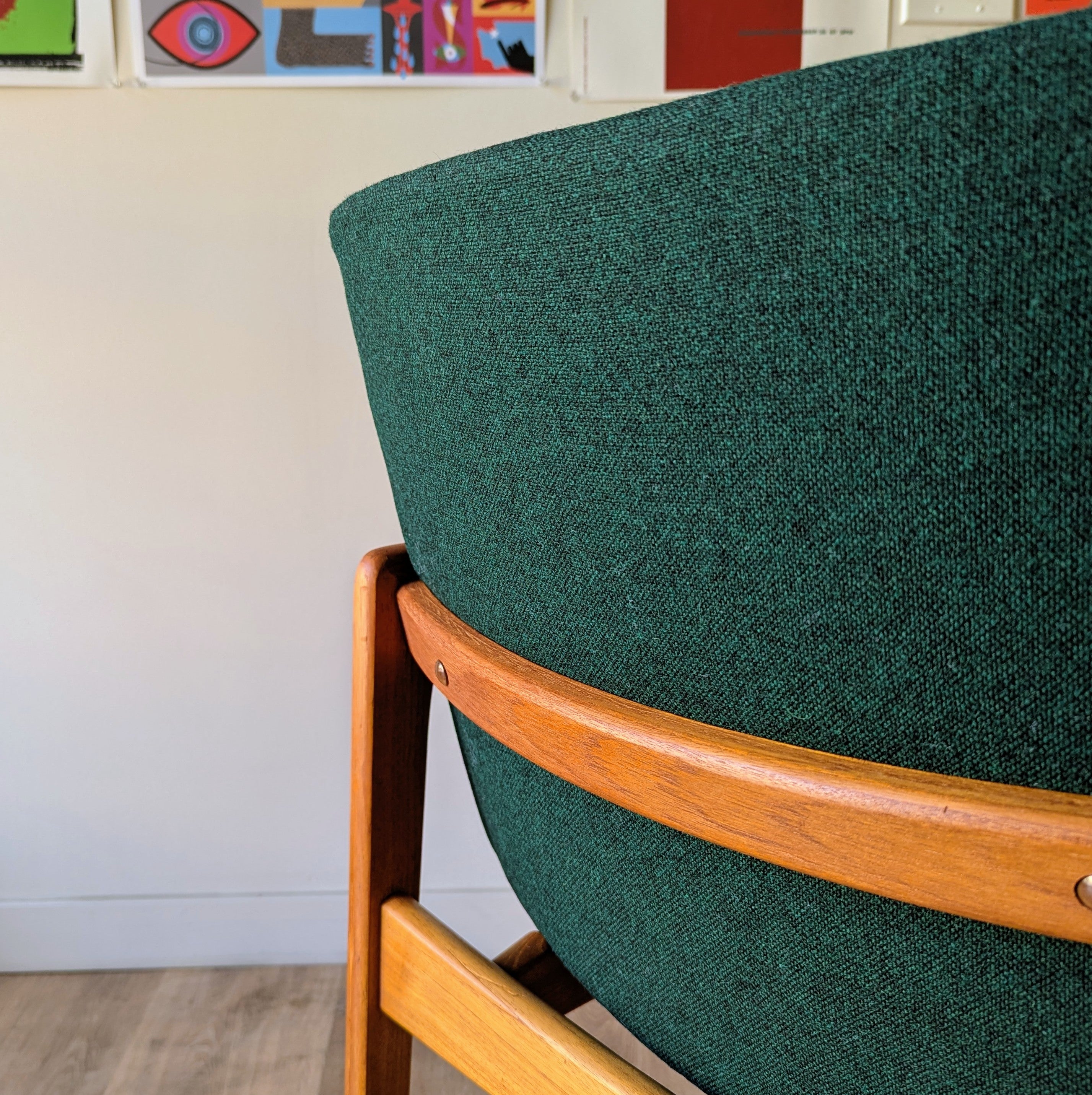 Henning Kjærnulf Dining Chairs, set of 4