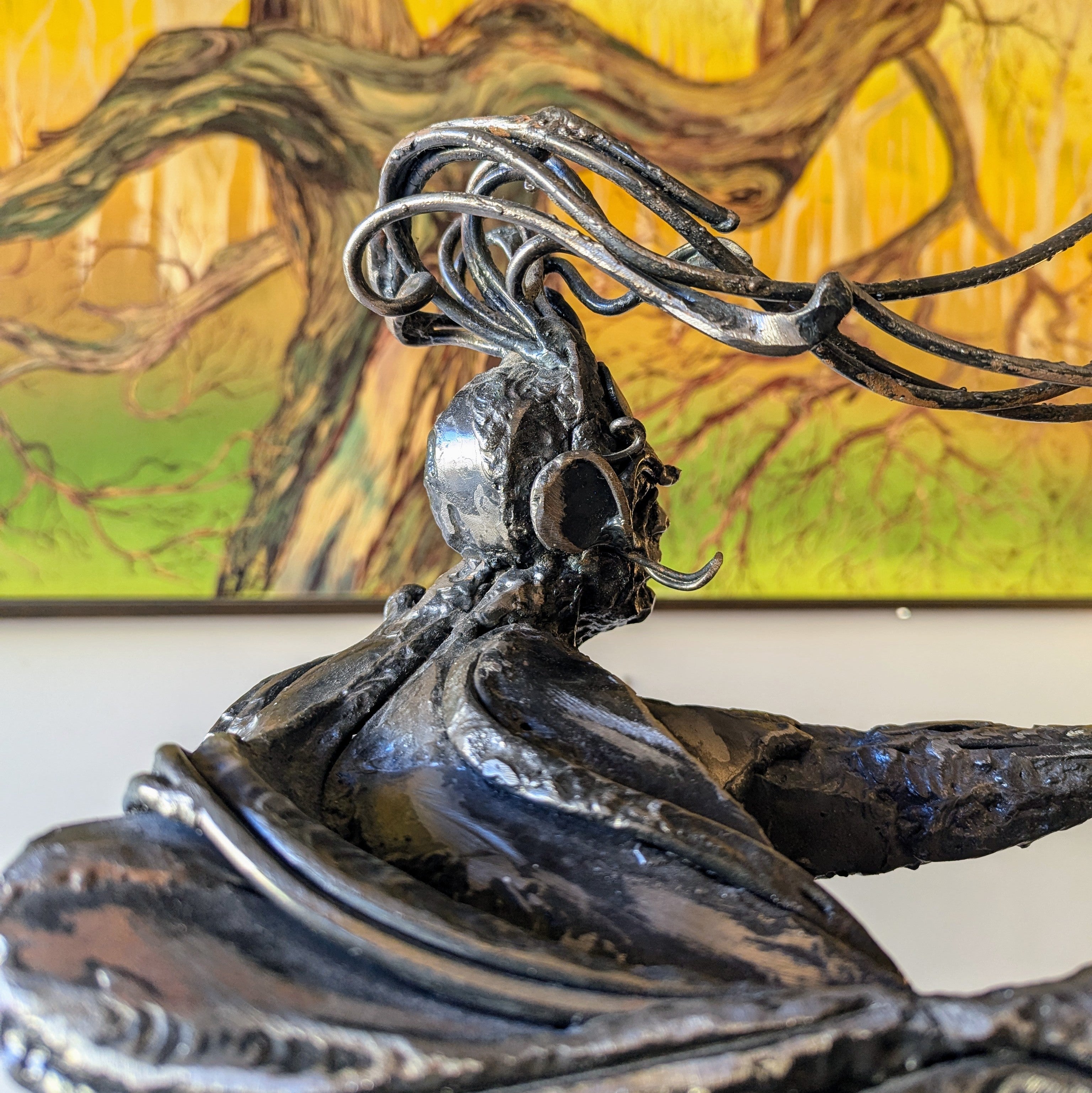 Theodore 'Ted' Gall Steel Sculpture