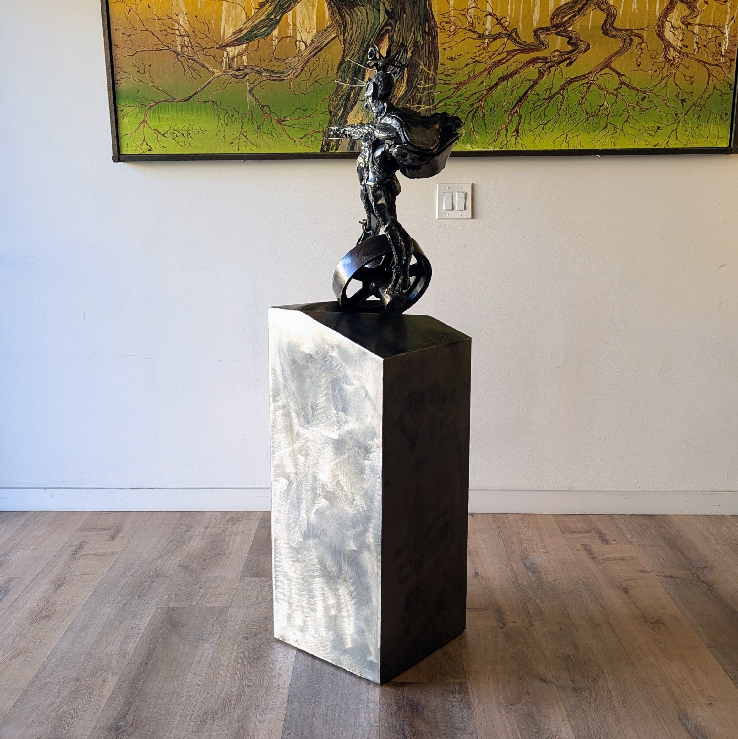 Theodore 'Ted' Gall Steel Sculpture