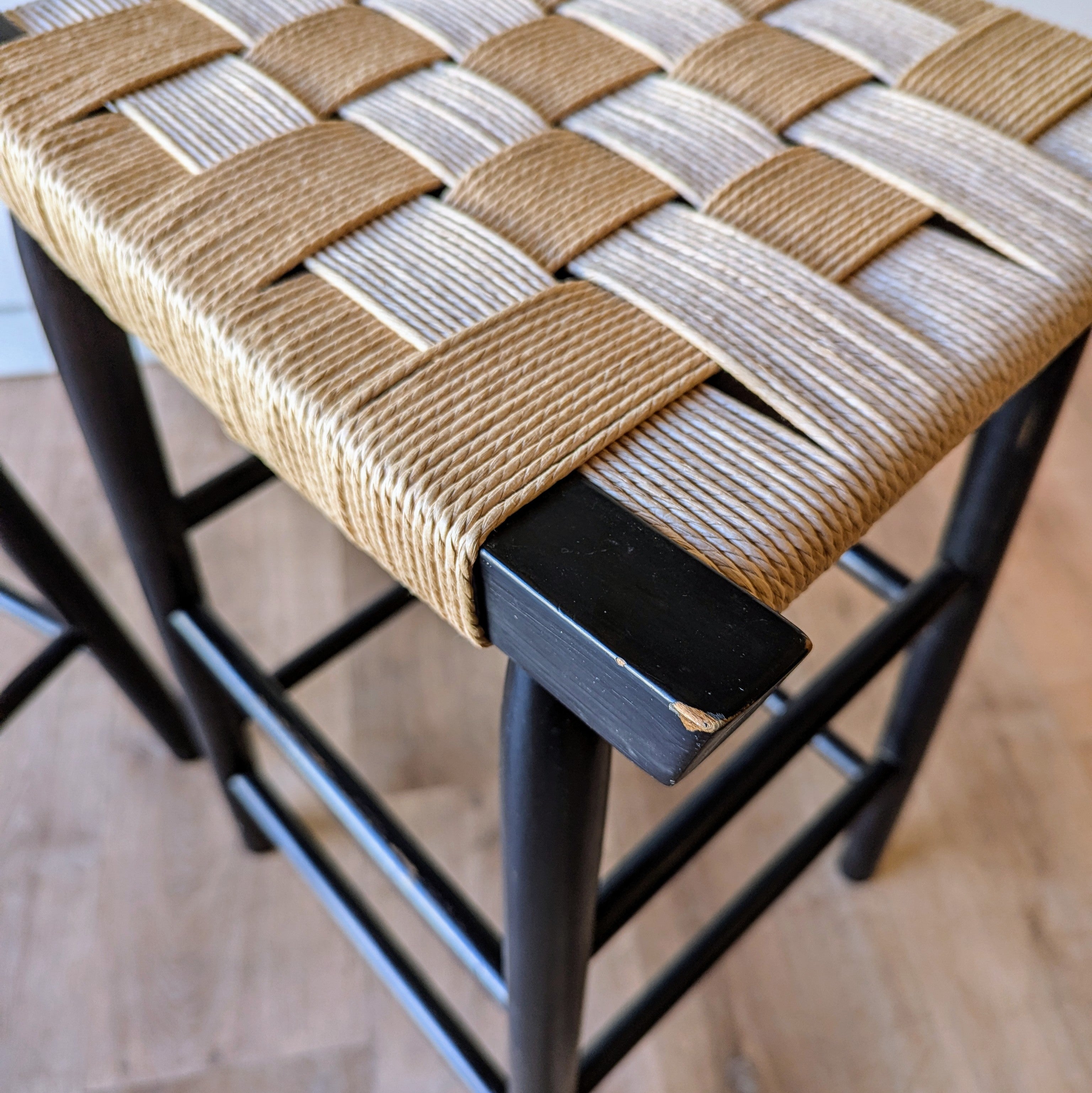 MCM Bar Stools, a pair