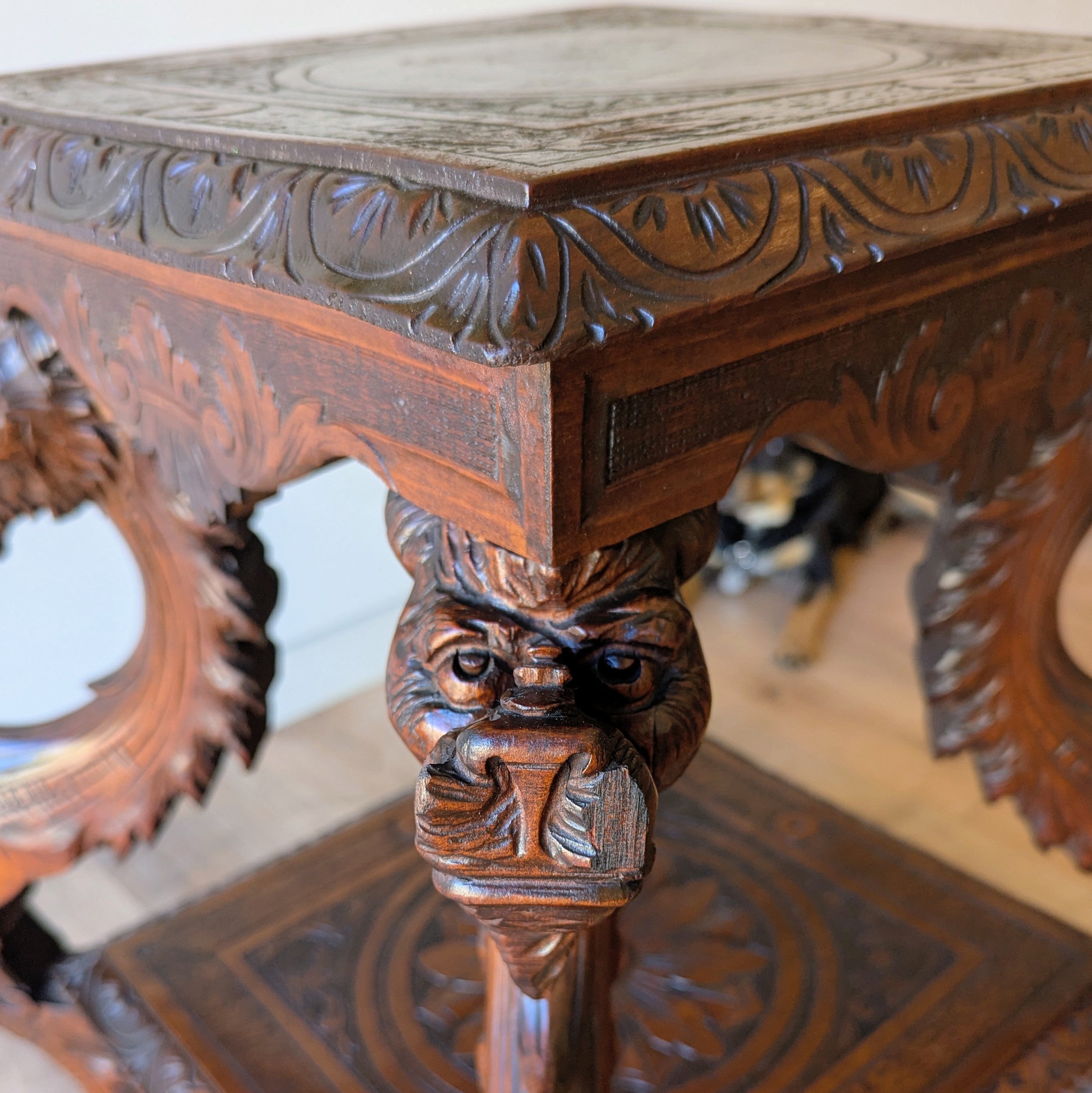 Renaissance Revival Tiered Table