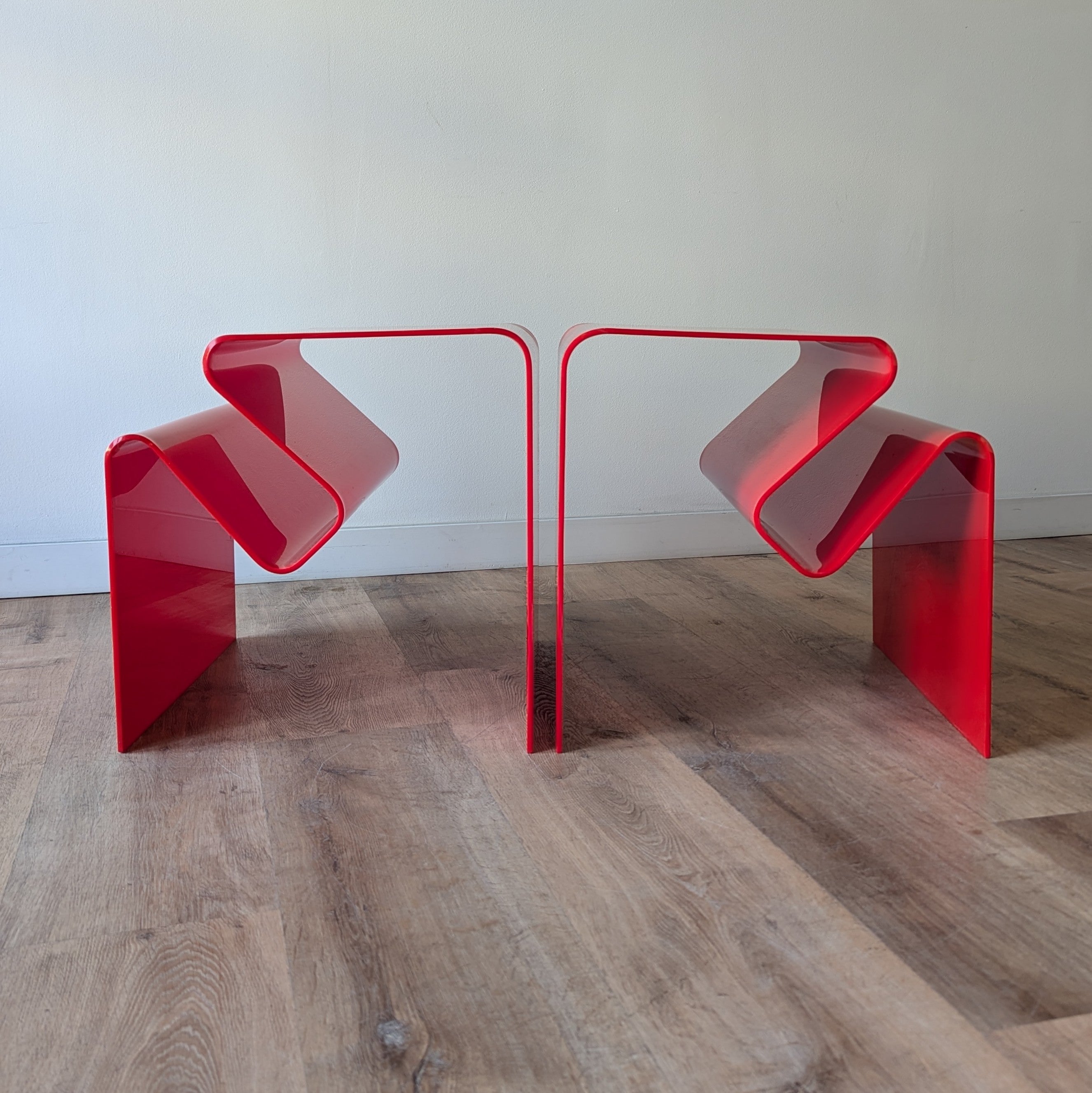 Andrew Morrison Side Tables, a pair
