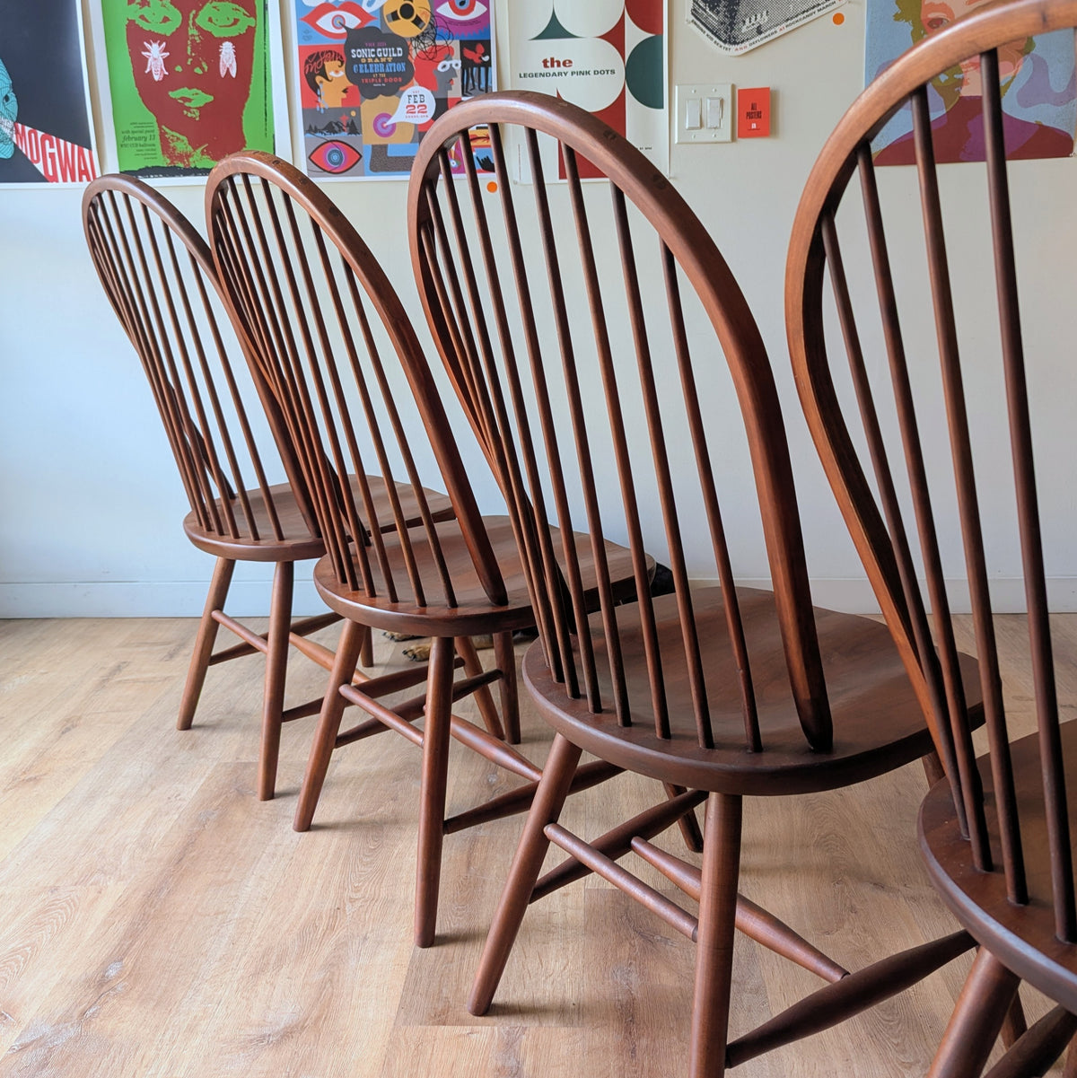 1970s Borkholder Dining Chairs, set of 4
