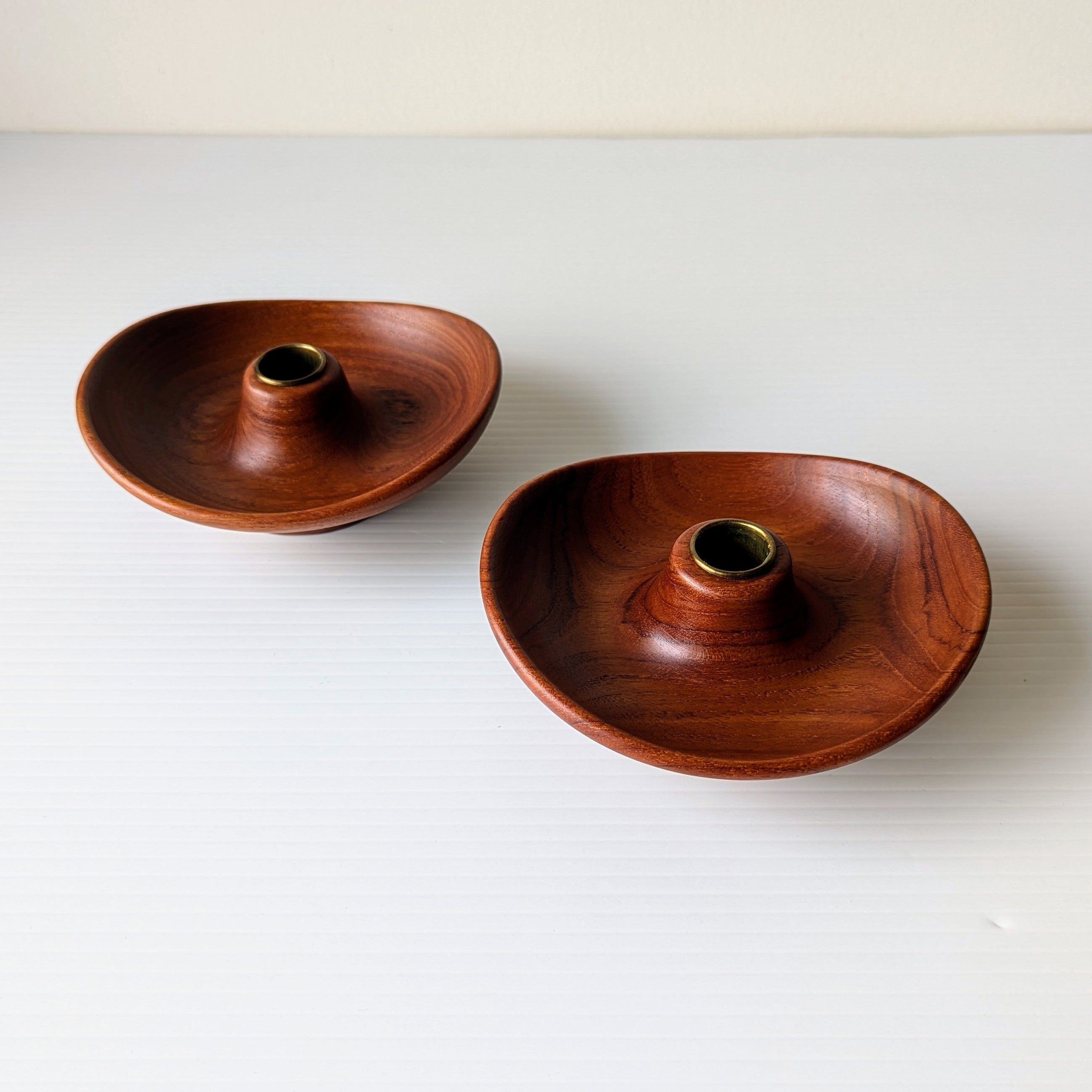 Lunning Candle Stick Holders, a pair