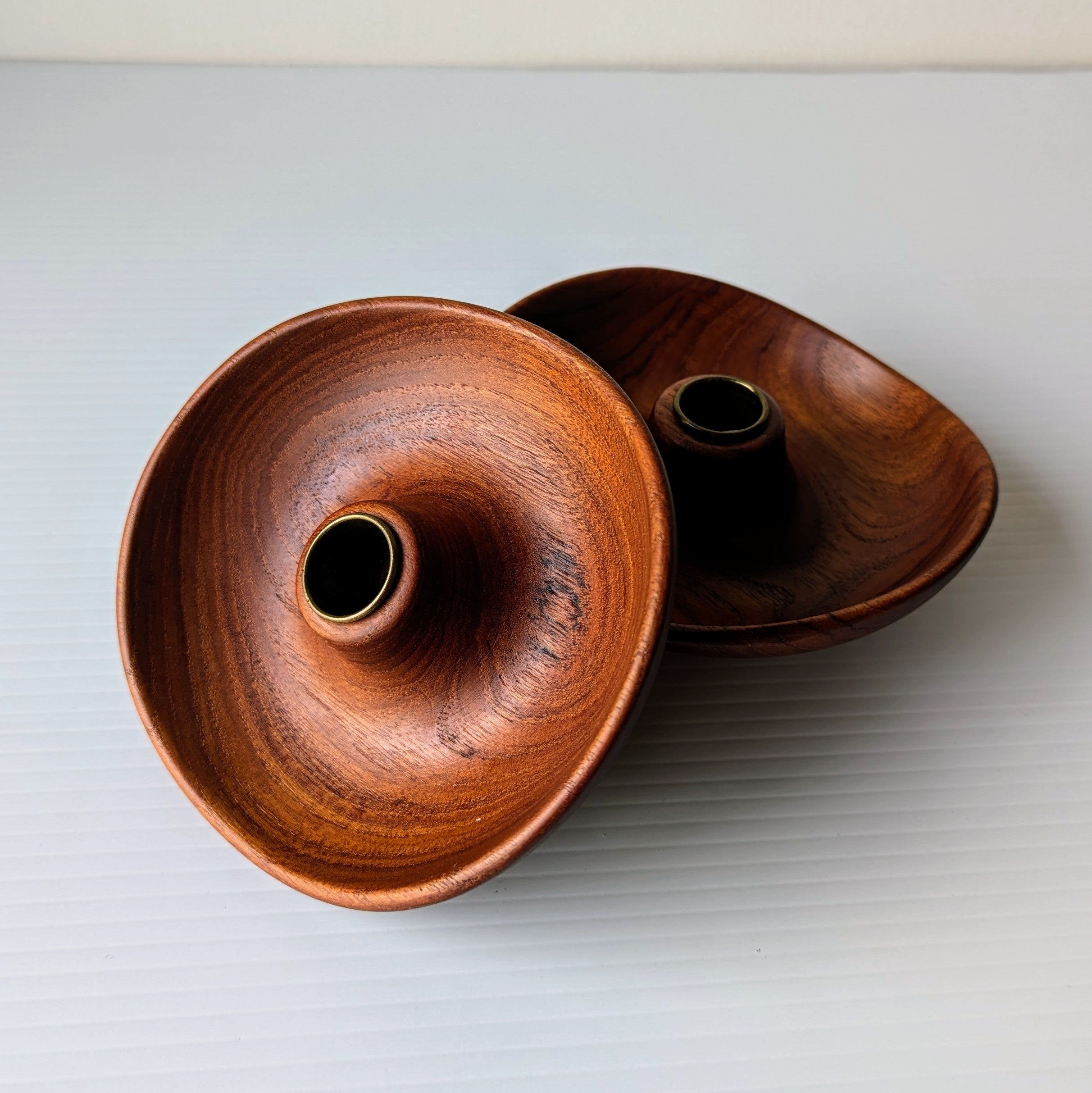 Lunning Candle Stick Holders, a pair