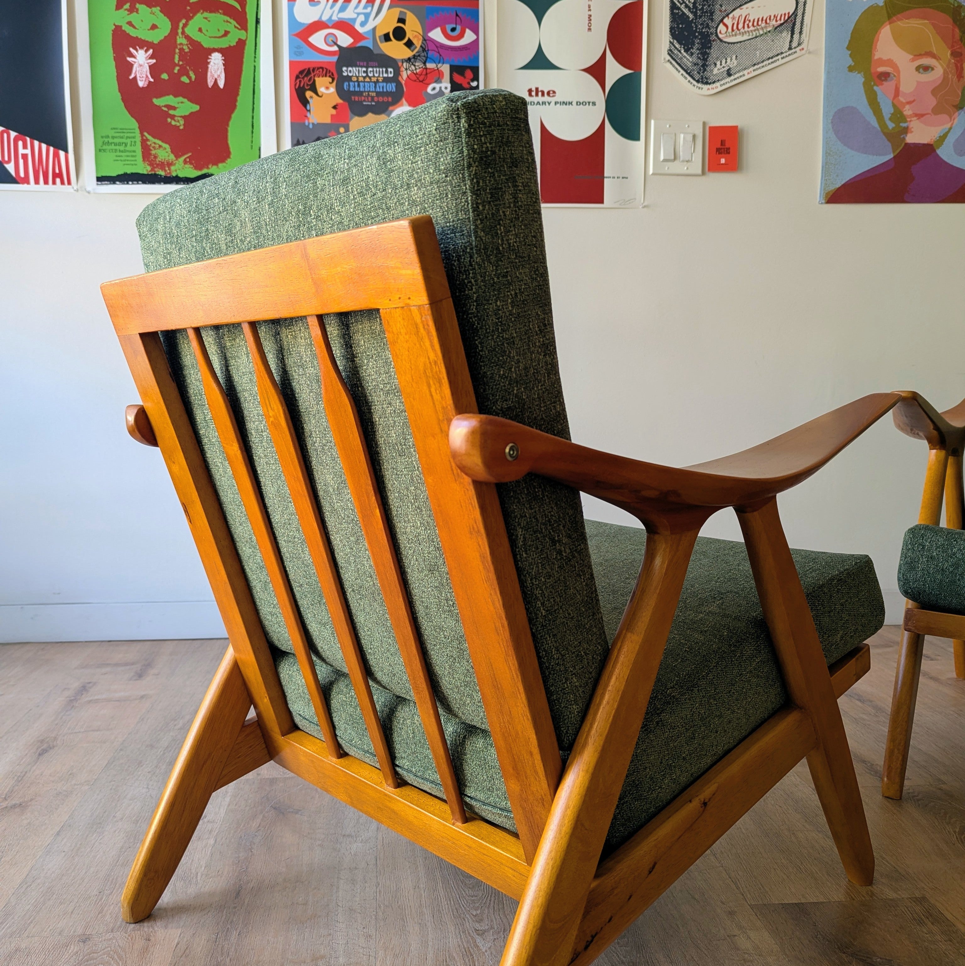 Arne Hovmand Olsen Lounge Chairs, a pair