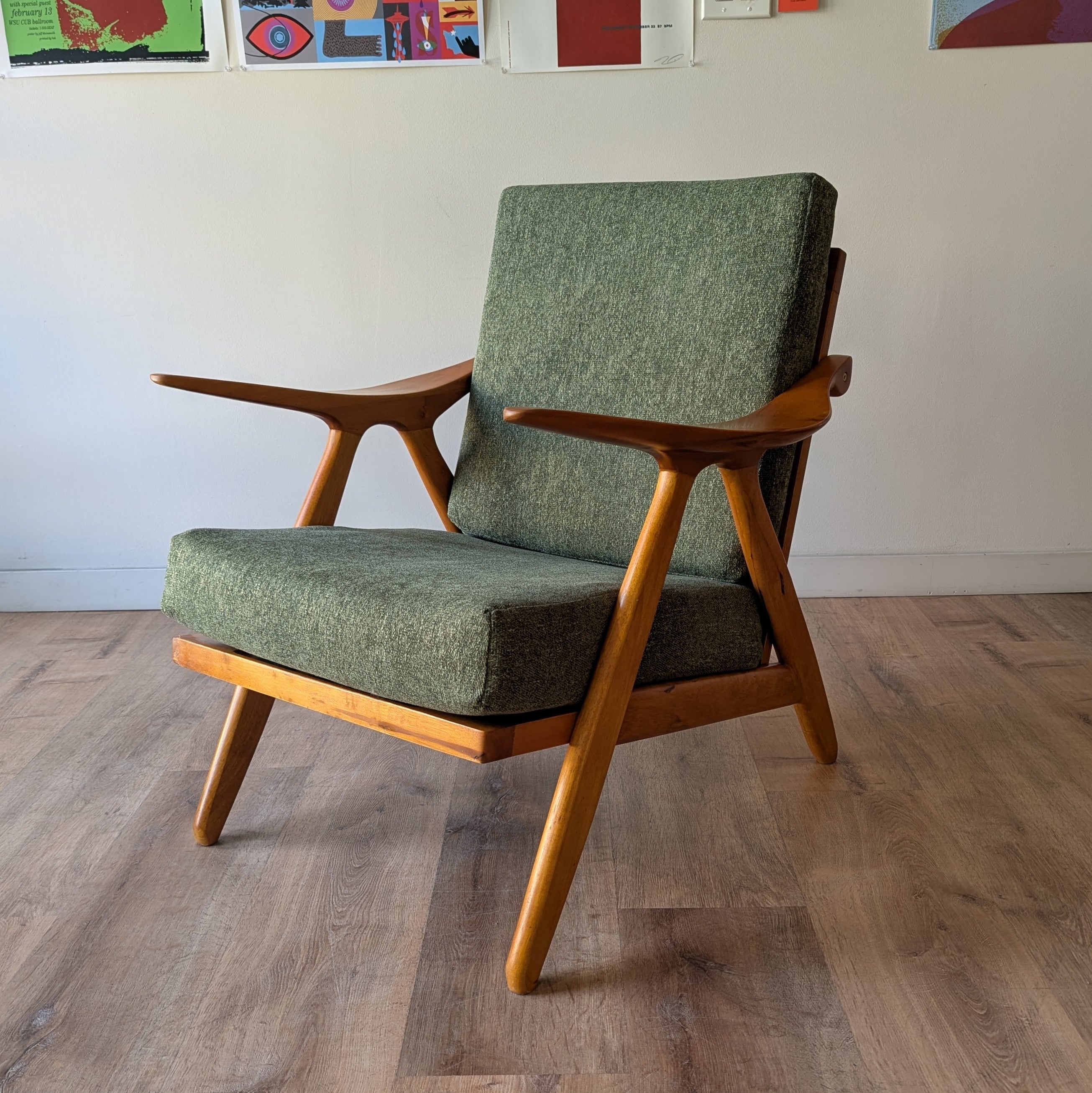 Arne Hovmand Olsen Lounge Chairs, a pair