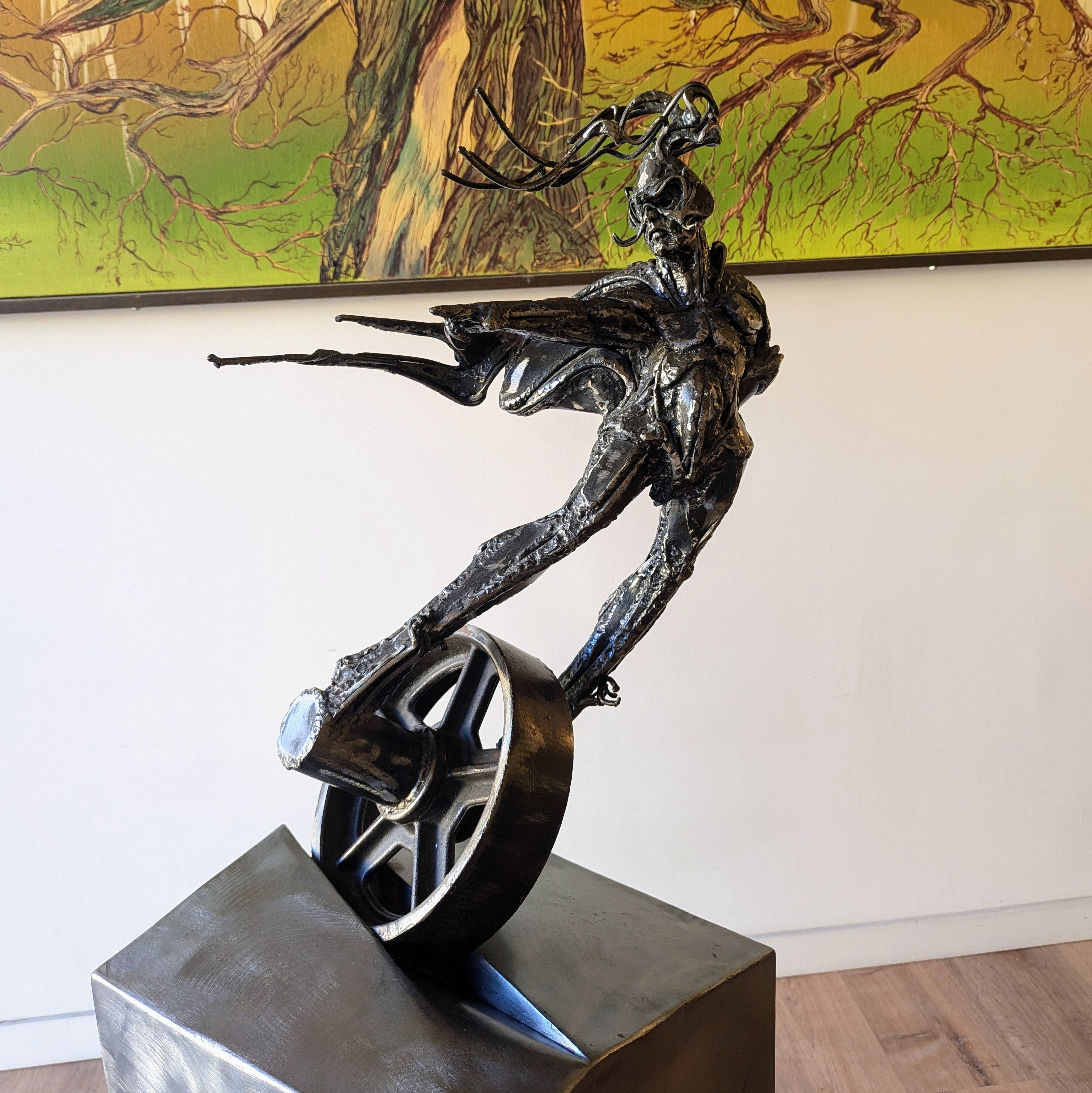 Theodore 'Ted' Gall Steel Sculpture