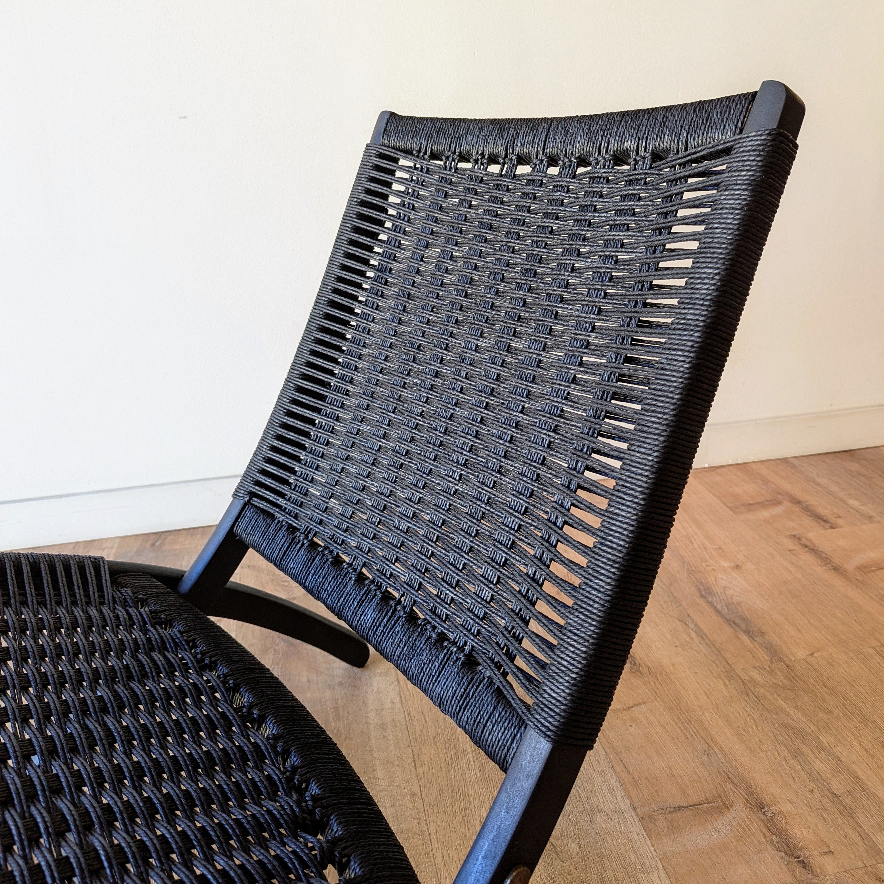 MCM Woven Lounge Chair