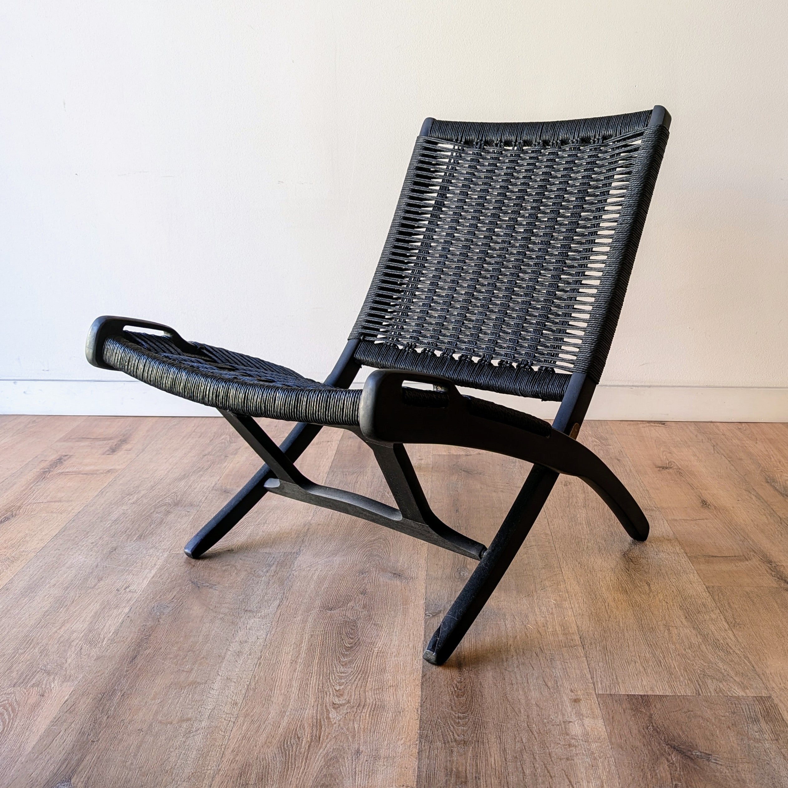 MCM Woven Lounge Chair