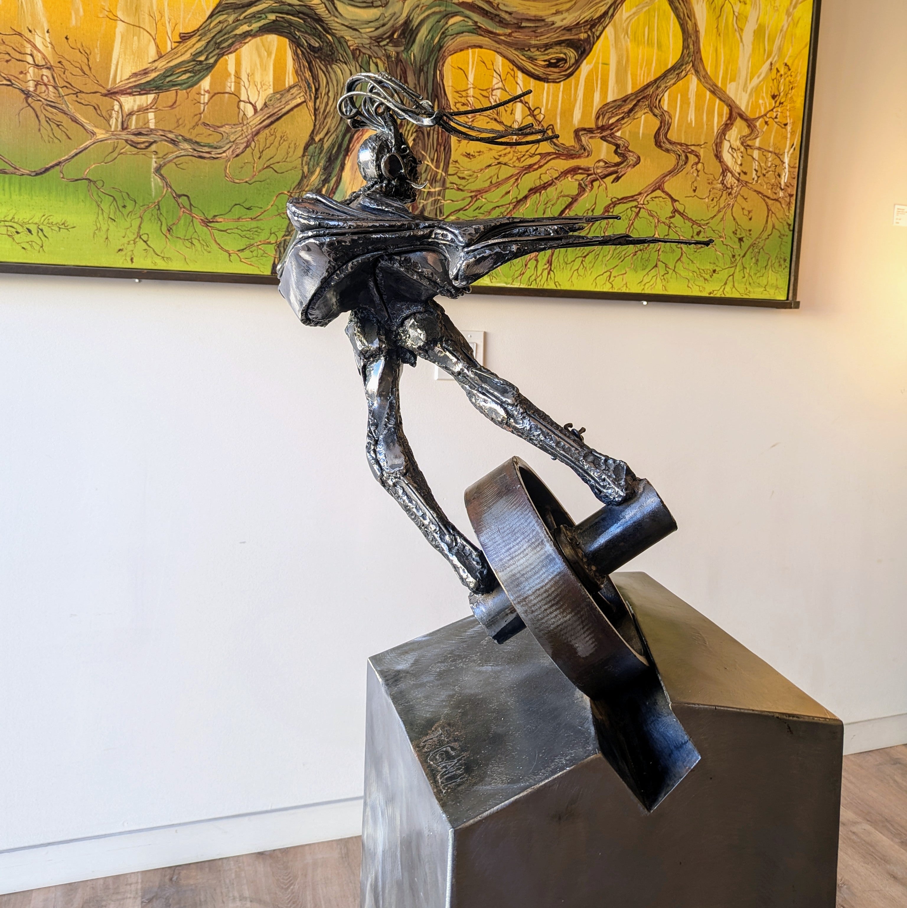 Theodore 'Ted' Gall Steel Sculpture