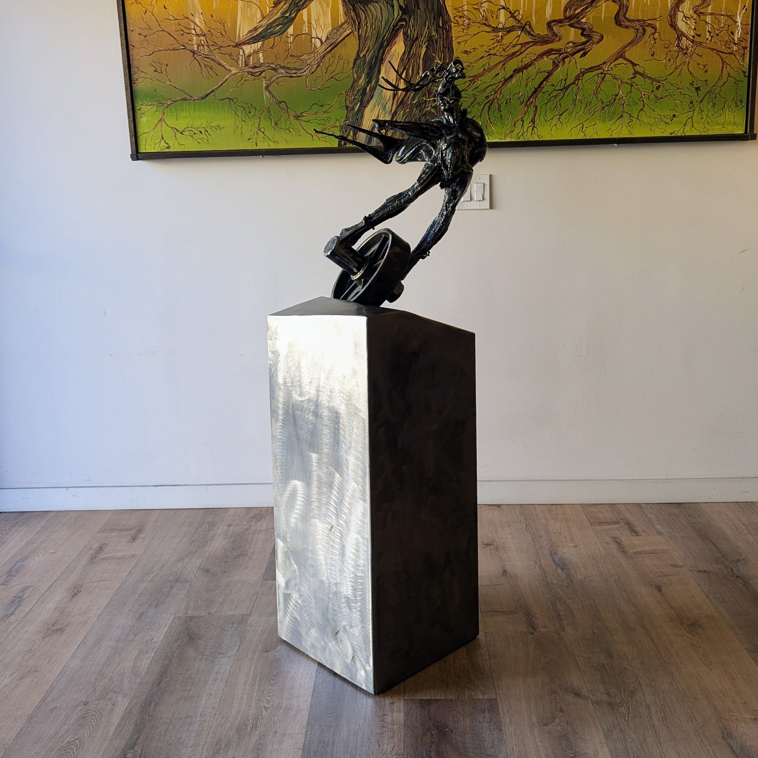 Theodore 'Ted' Gall Steel Sculpture