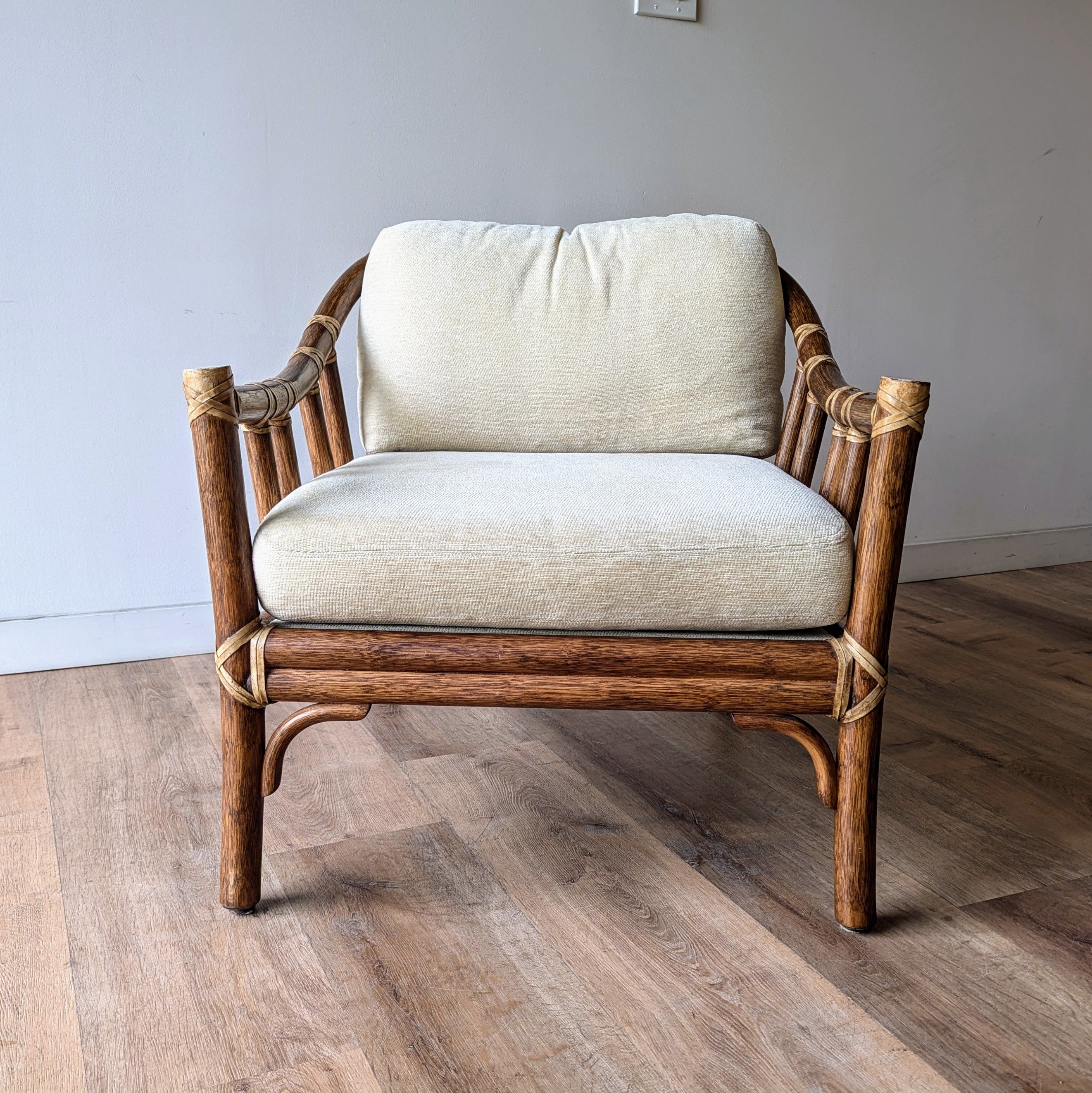 McGuire Lounge Chairs, a pair