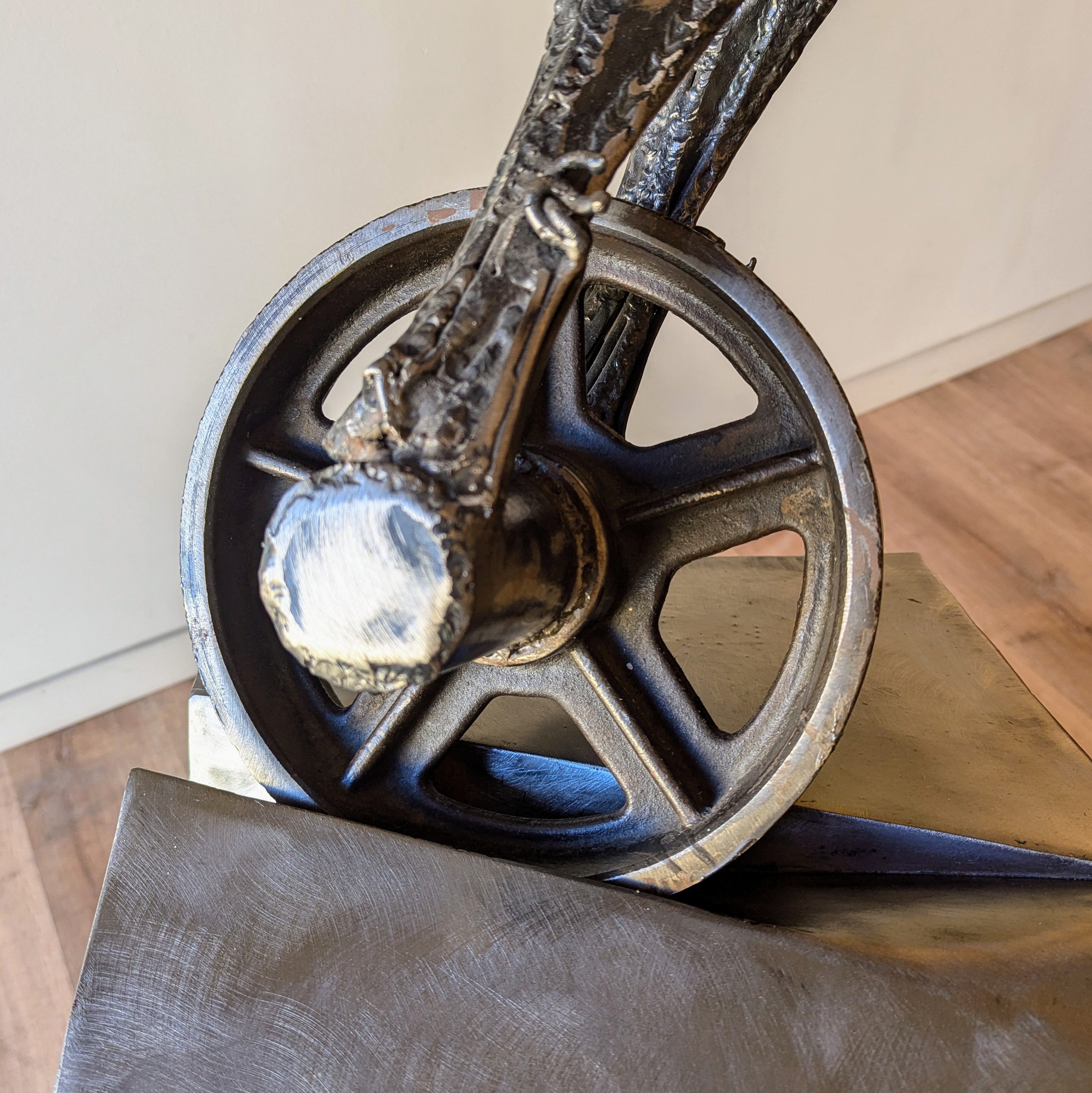 Theodore 'Ted' Gall Steel Sculpture