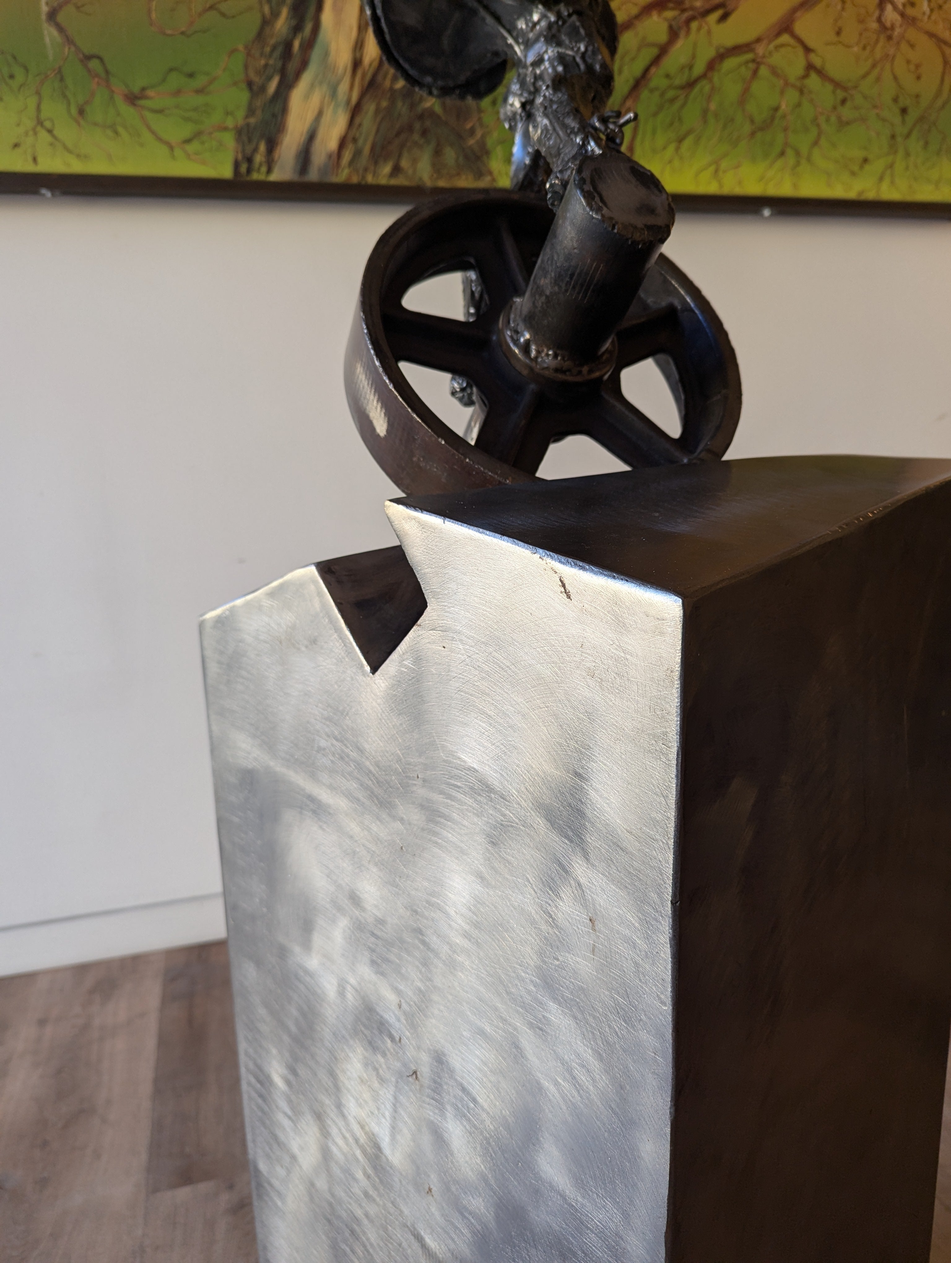 Theodore 'Ted' Gall Steel Sculpture