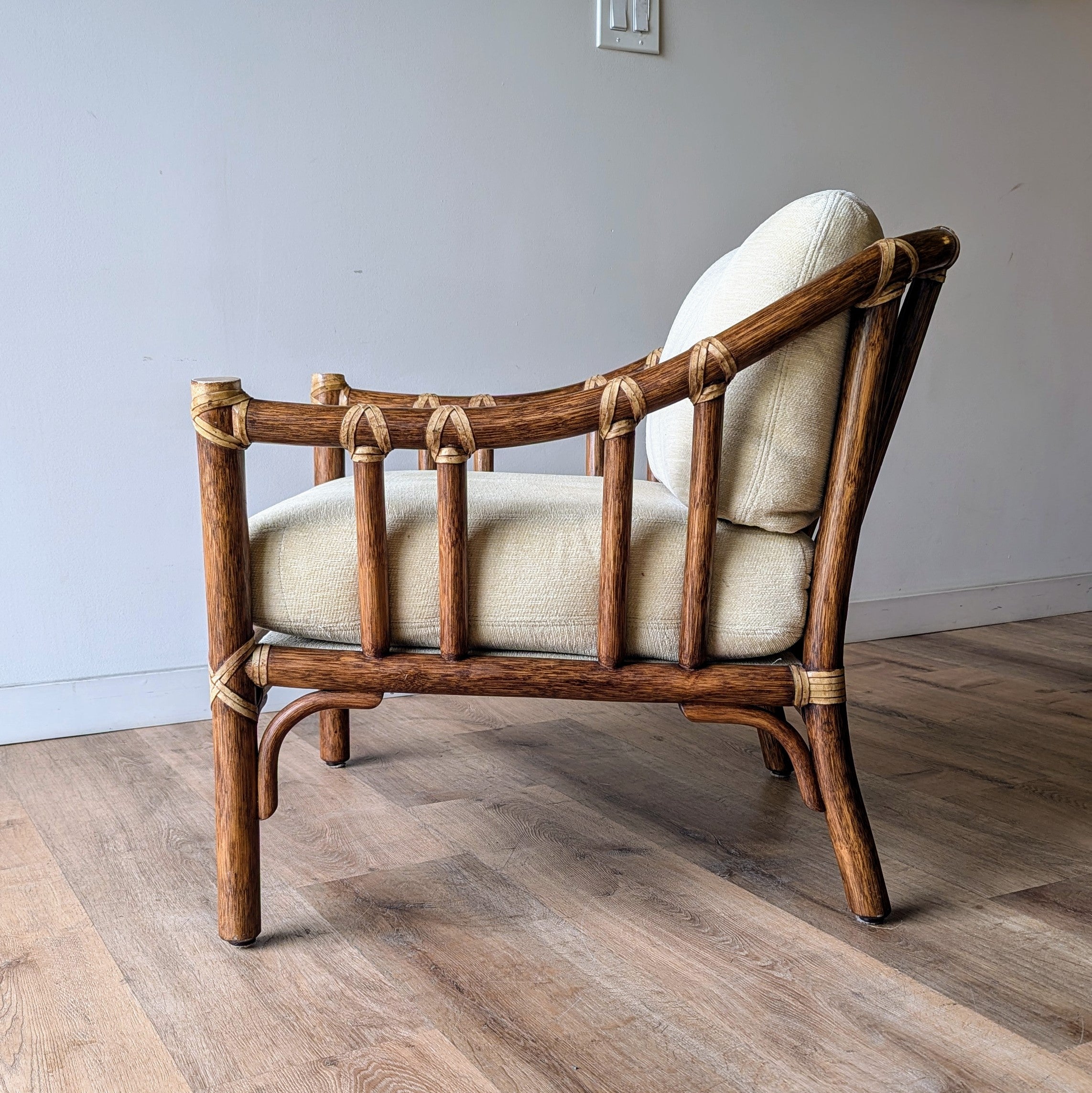 McGuire Lounge Chairs, a pair
