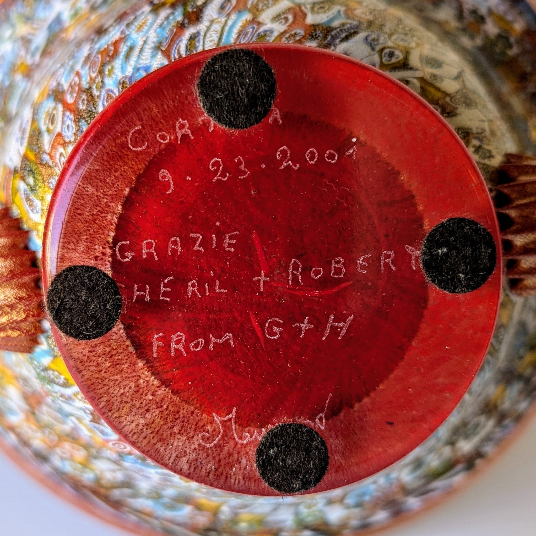 Gambaro Poggi Murano Glass Bowl