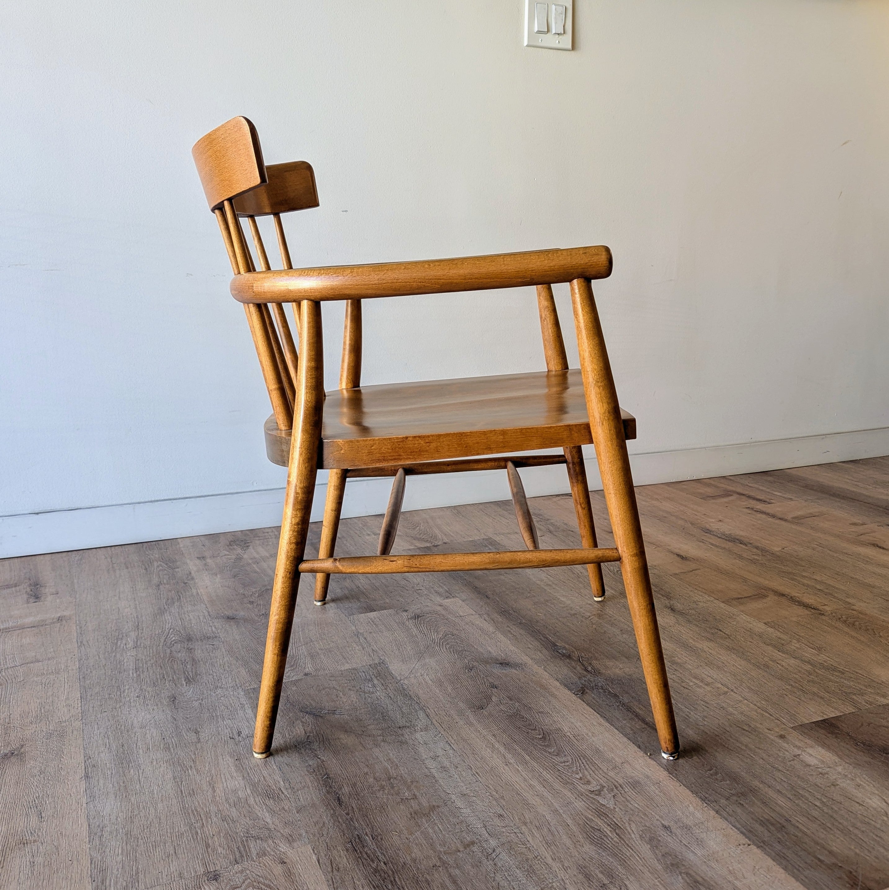 Refinished Paul McCobb captian armchair at Sparklebarn in Seattle