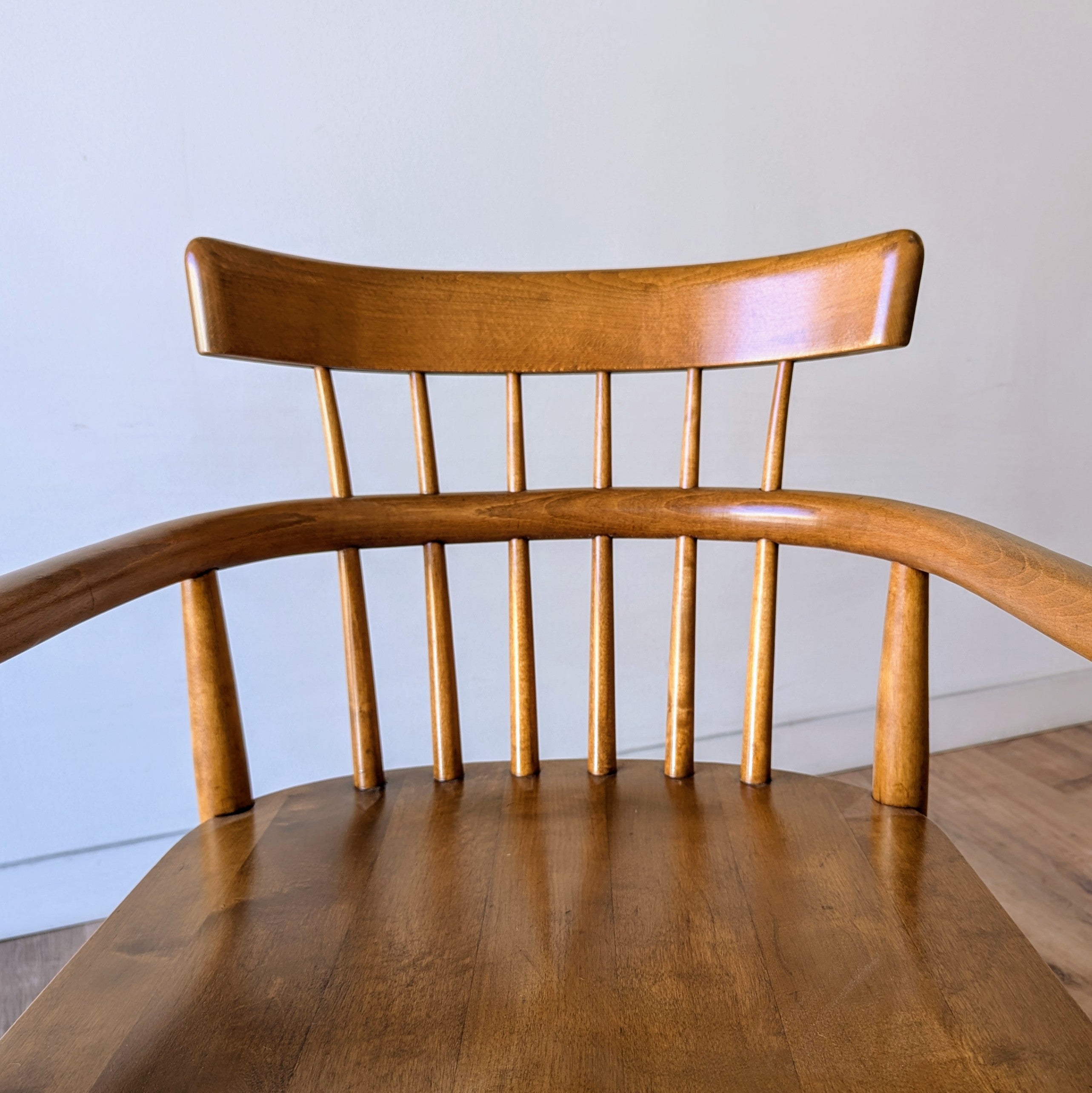 Restored Paul McCobb Mid-Century Modern armchair at Sparklebarn in Seattle