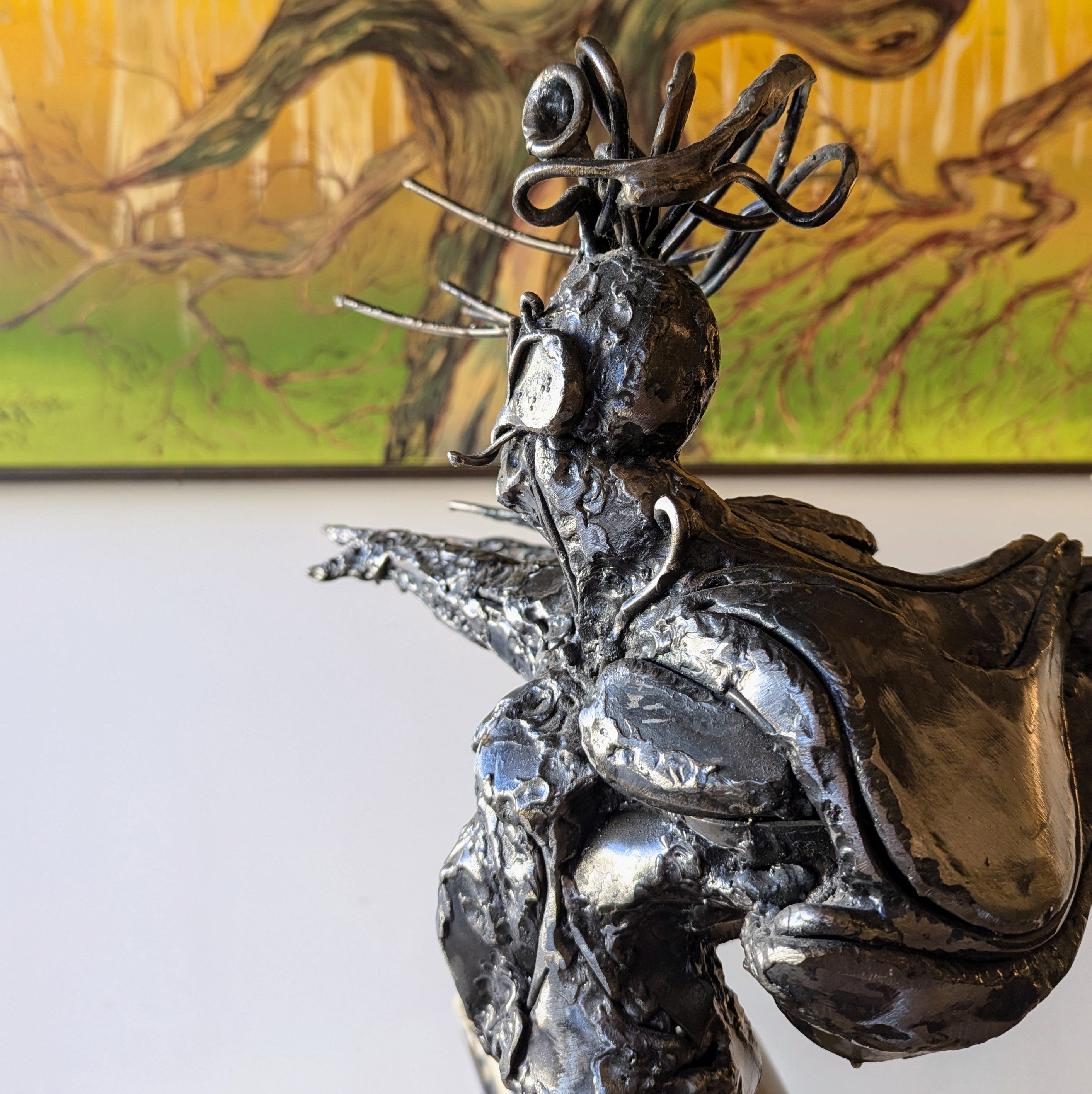 Theodore 'Ted' Gall Steel Sculpture