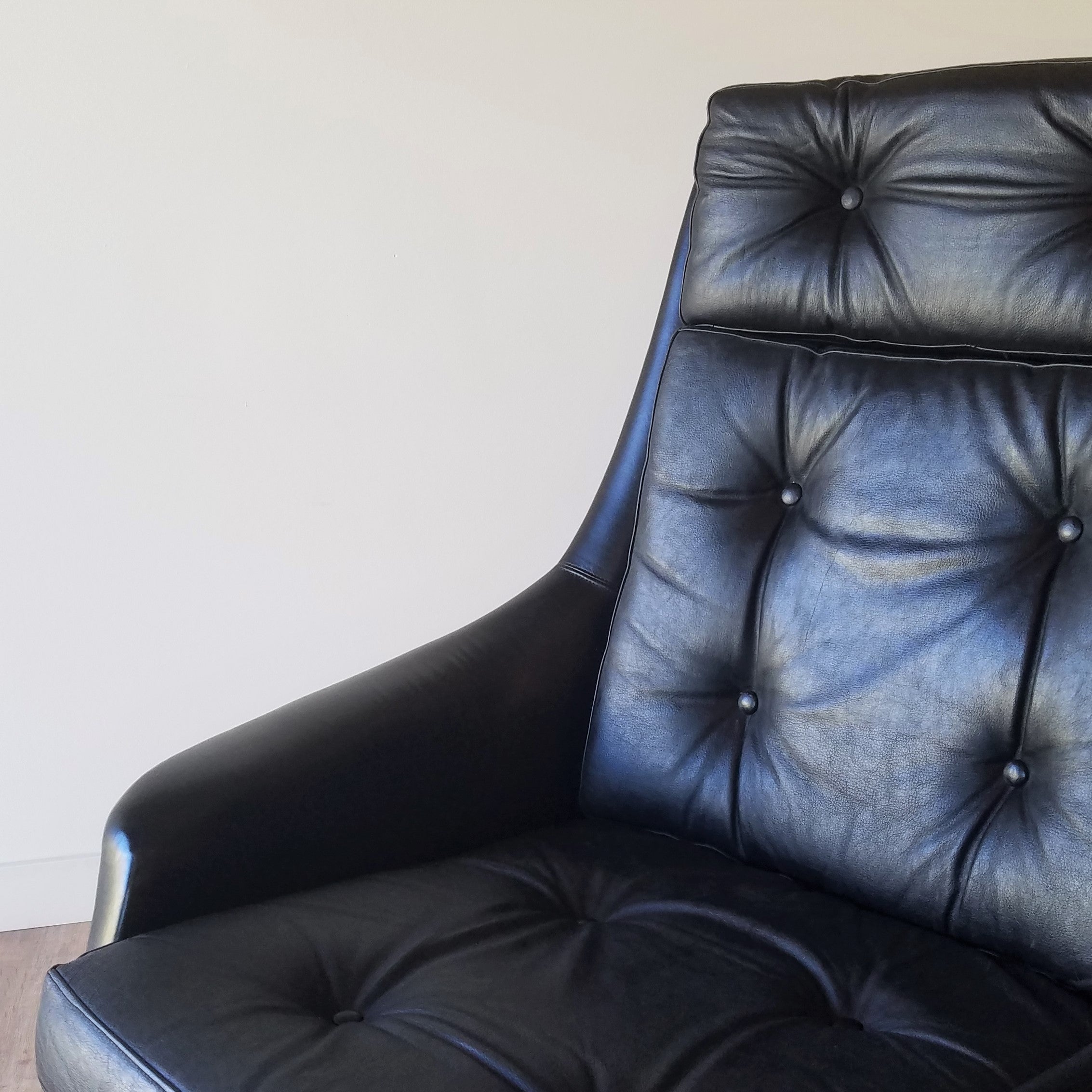 Henry Klein Recliner and Ottoman