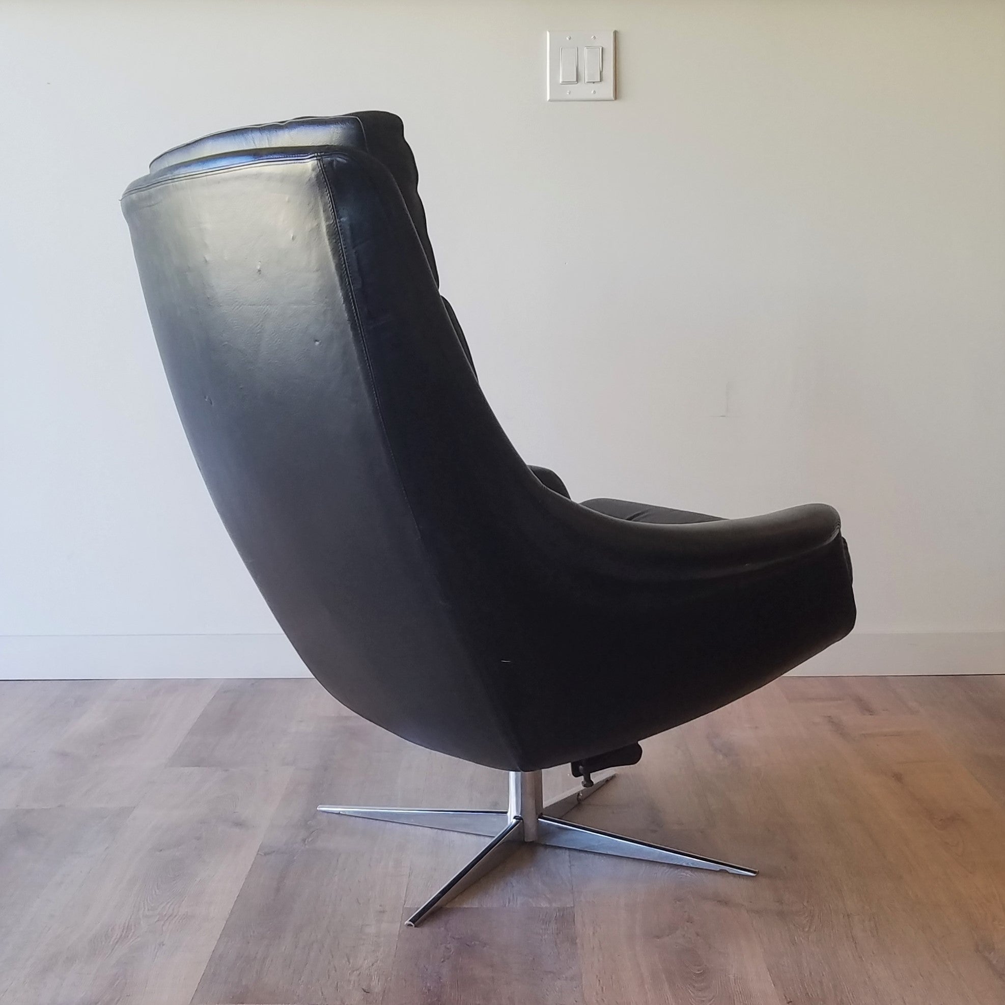 Henry Klein Recliner and Ottoman