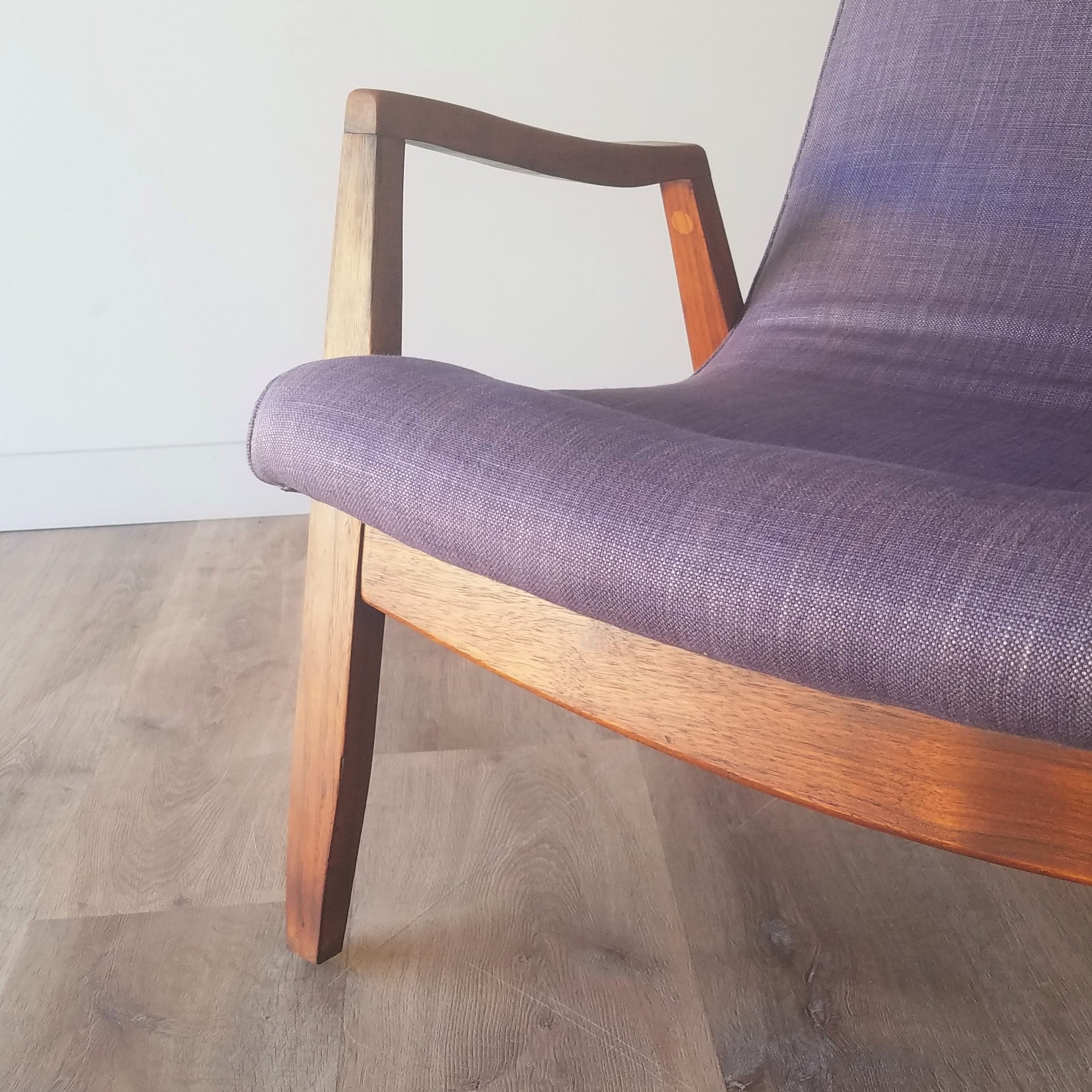 Milo Baughman 'Scoop' Chair