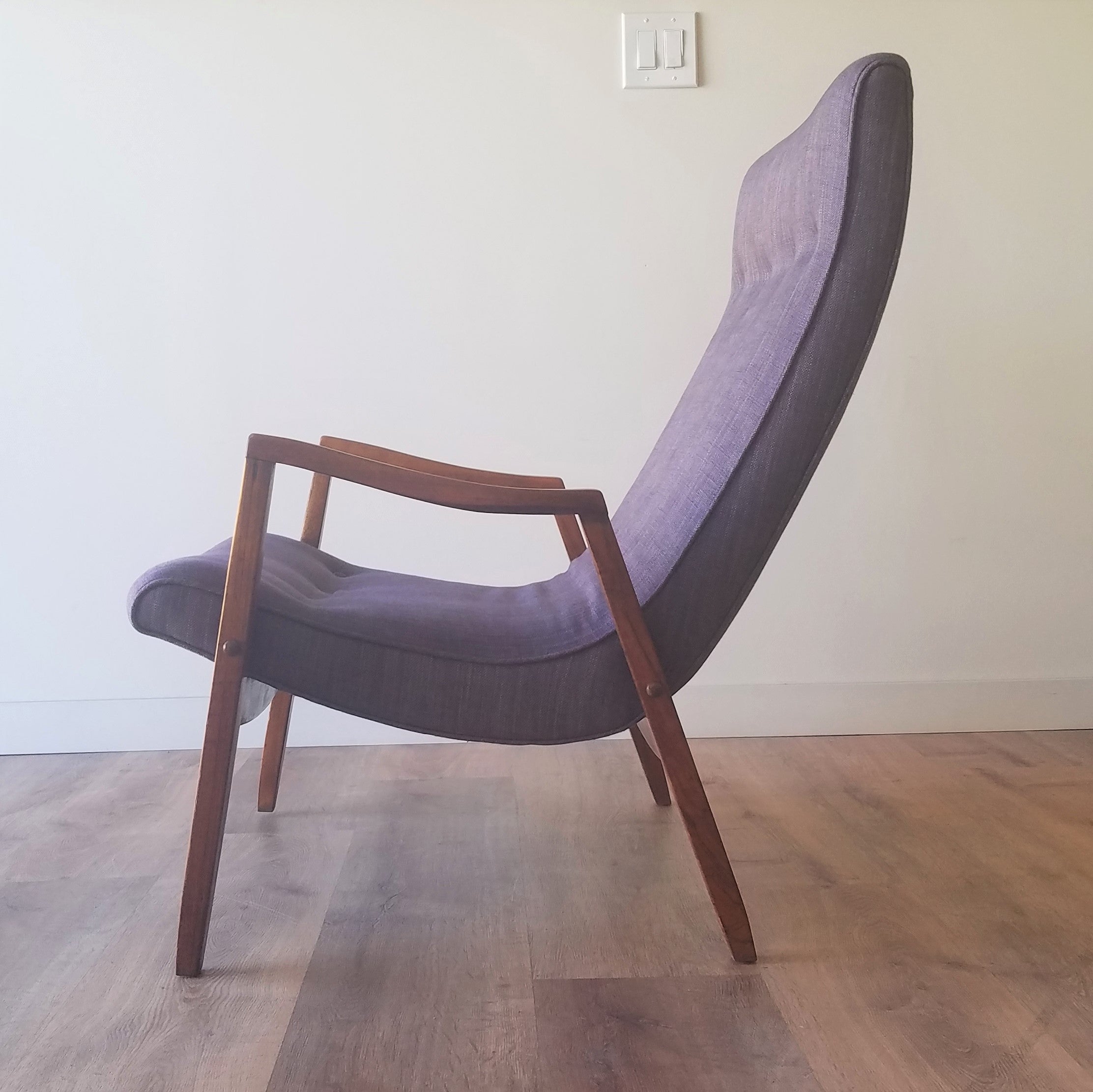 Milo Baughman 'Scoop' Chair