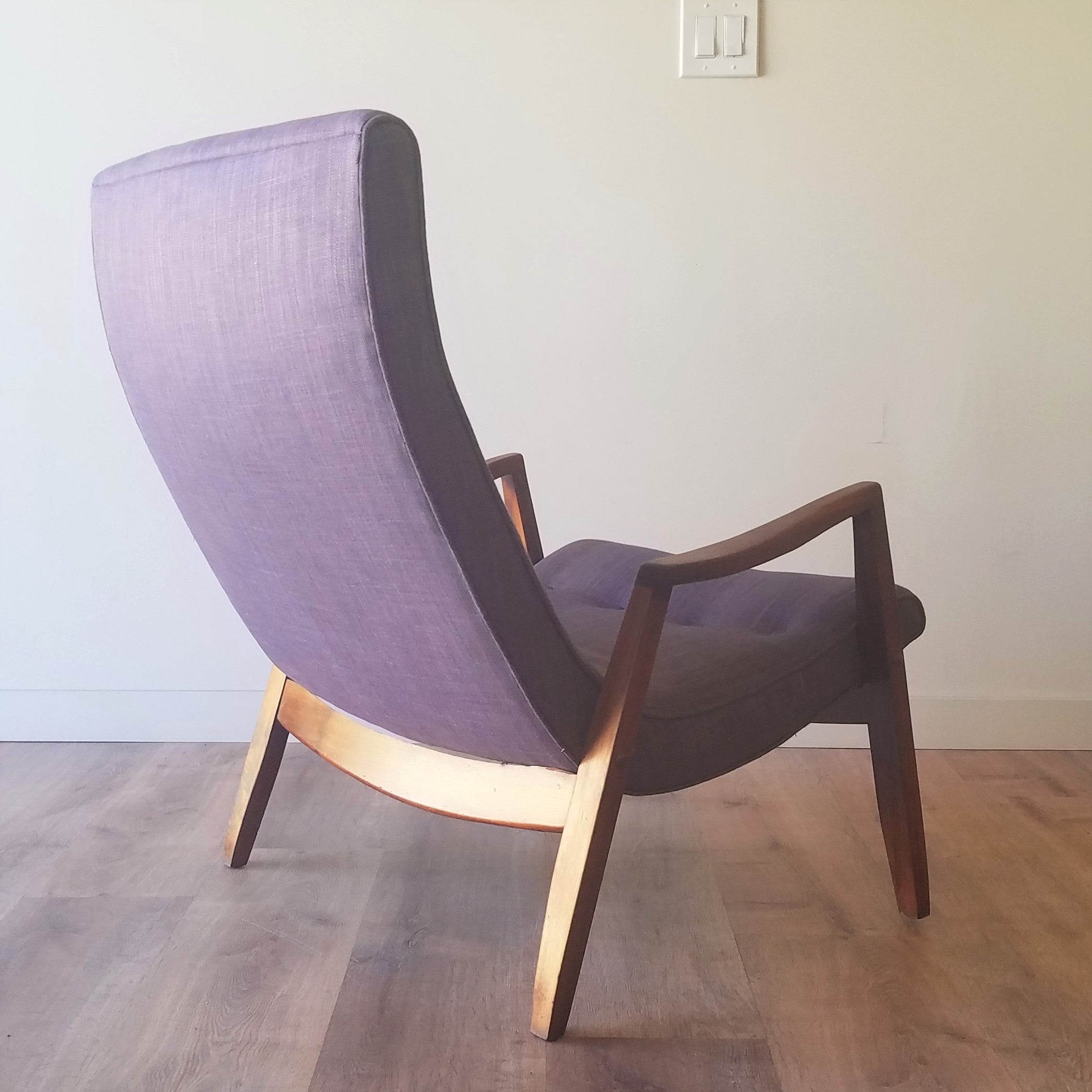 Milo Baughman 'Scoop' Chair