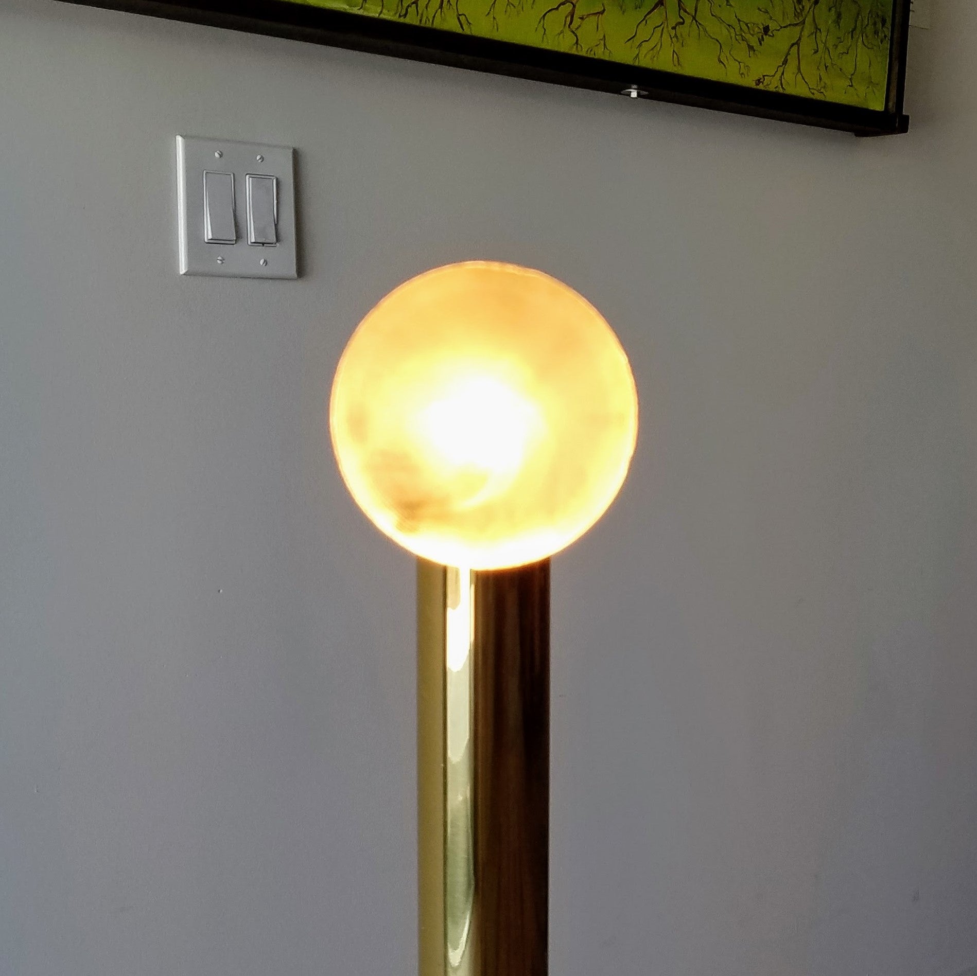Karl Springer Sculptural Floor Lamp