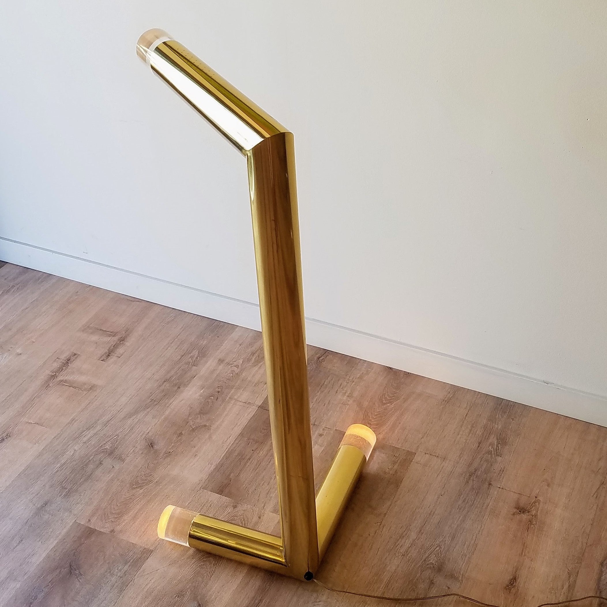 Karl Springer Sculptural Floor Lamp