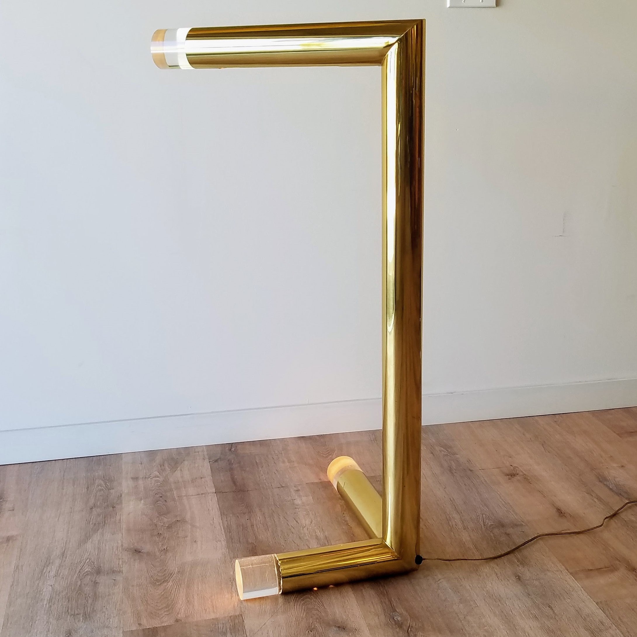 Karl Springer Sculptural Floor Lamp
