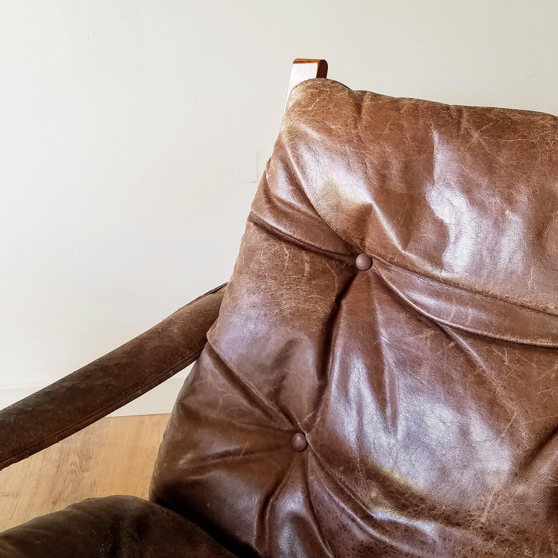 Ingmar Relling Leather 'Siesta' Chairs