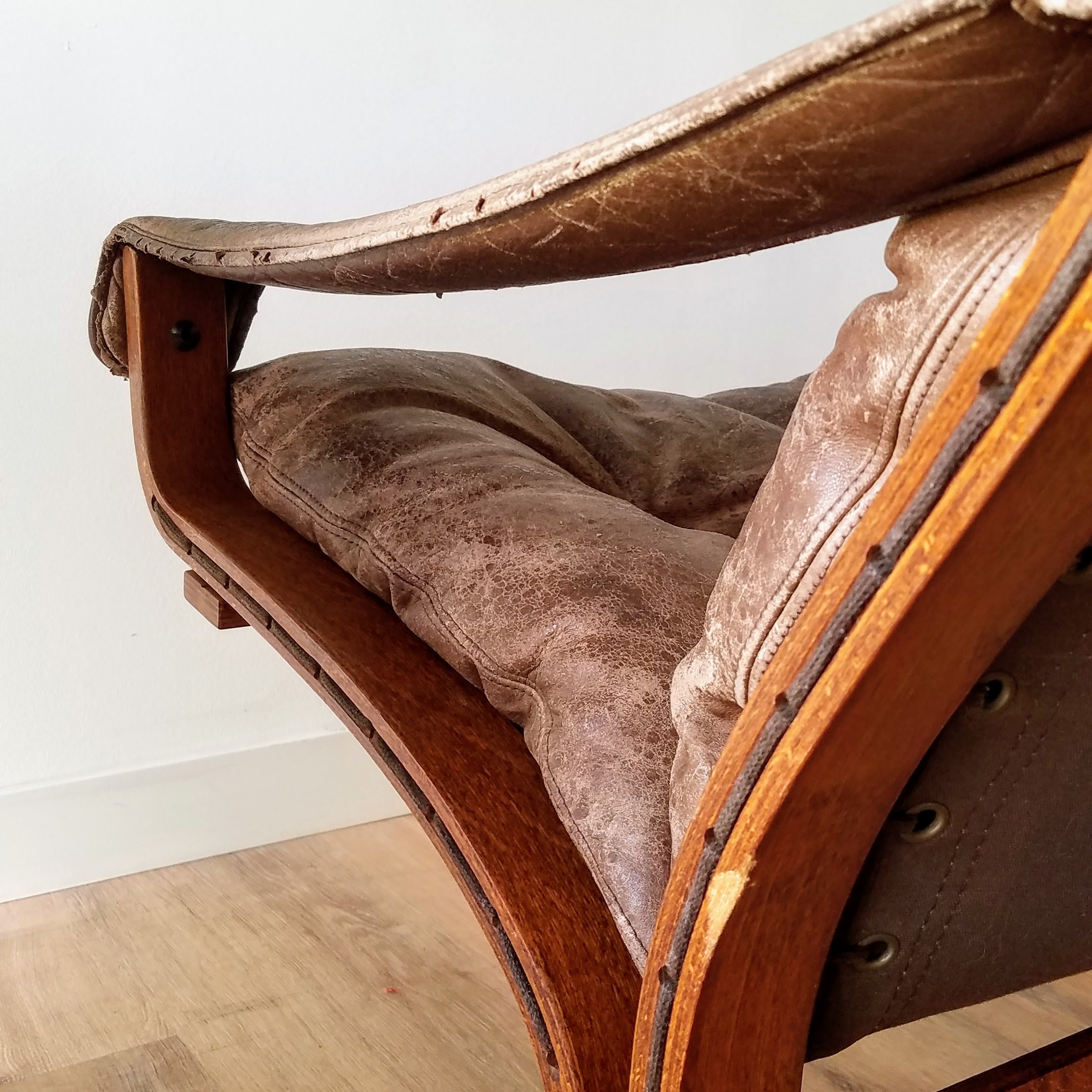 Ingmar Relling Leather 'Siesta' Chairs