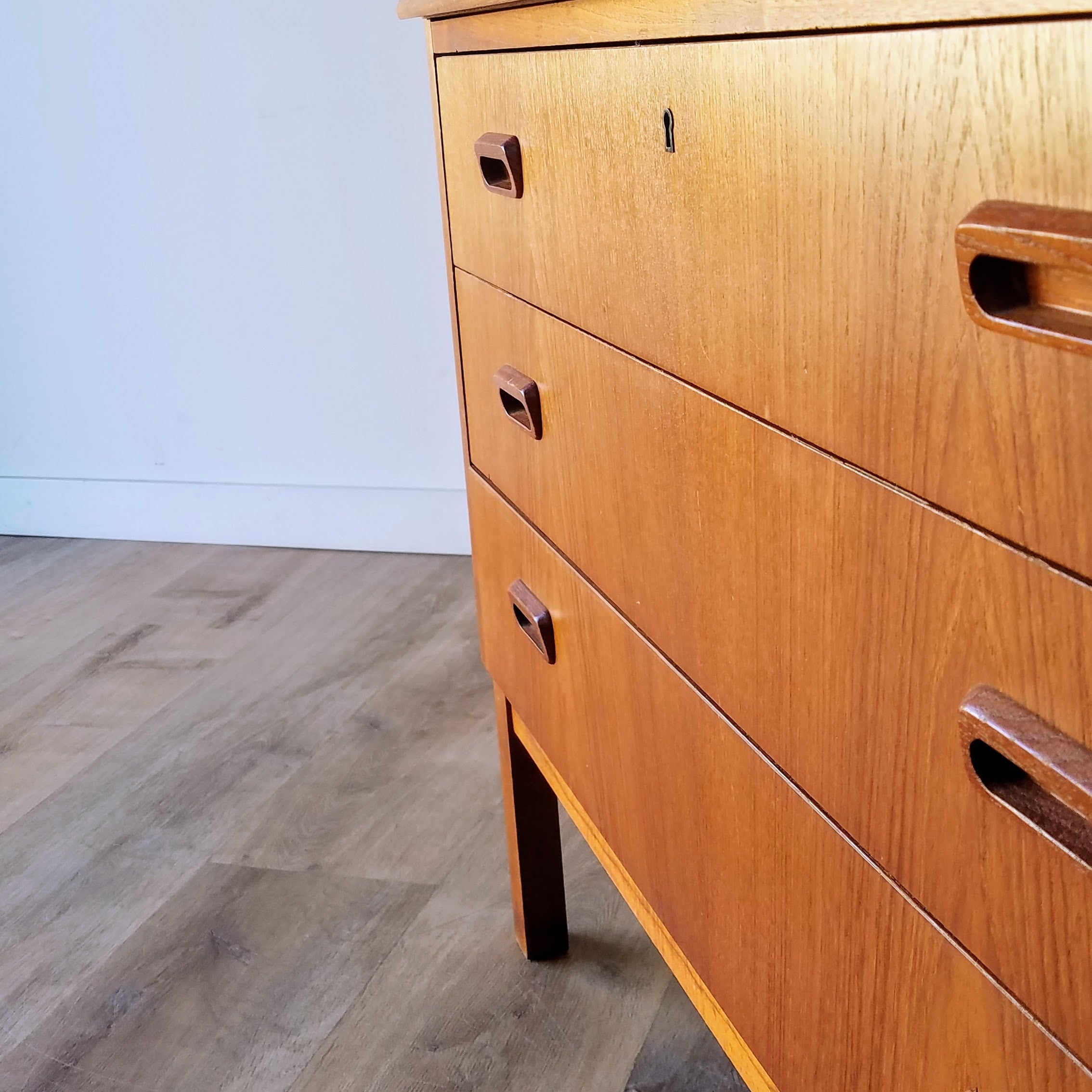 Egon Ostergaard Teak Roll-Top Writing Desk