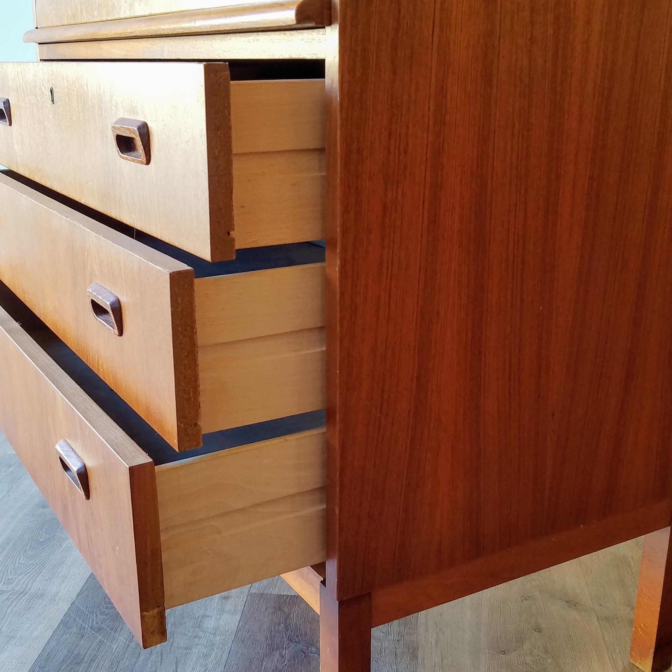 Egon Ostergaard Teak Roll-Top Writing Desk