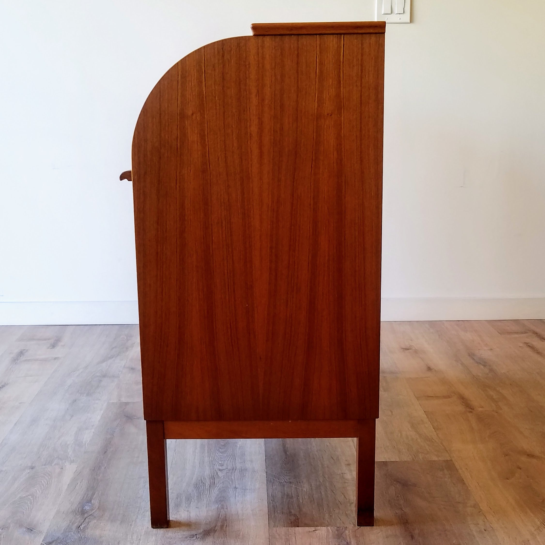 Egon Ostergaard Teak Roll-Top Writing Desk