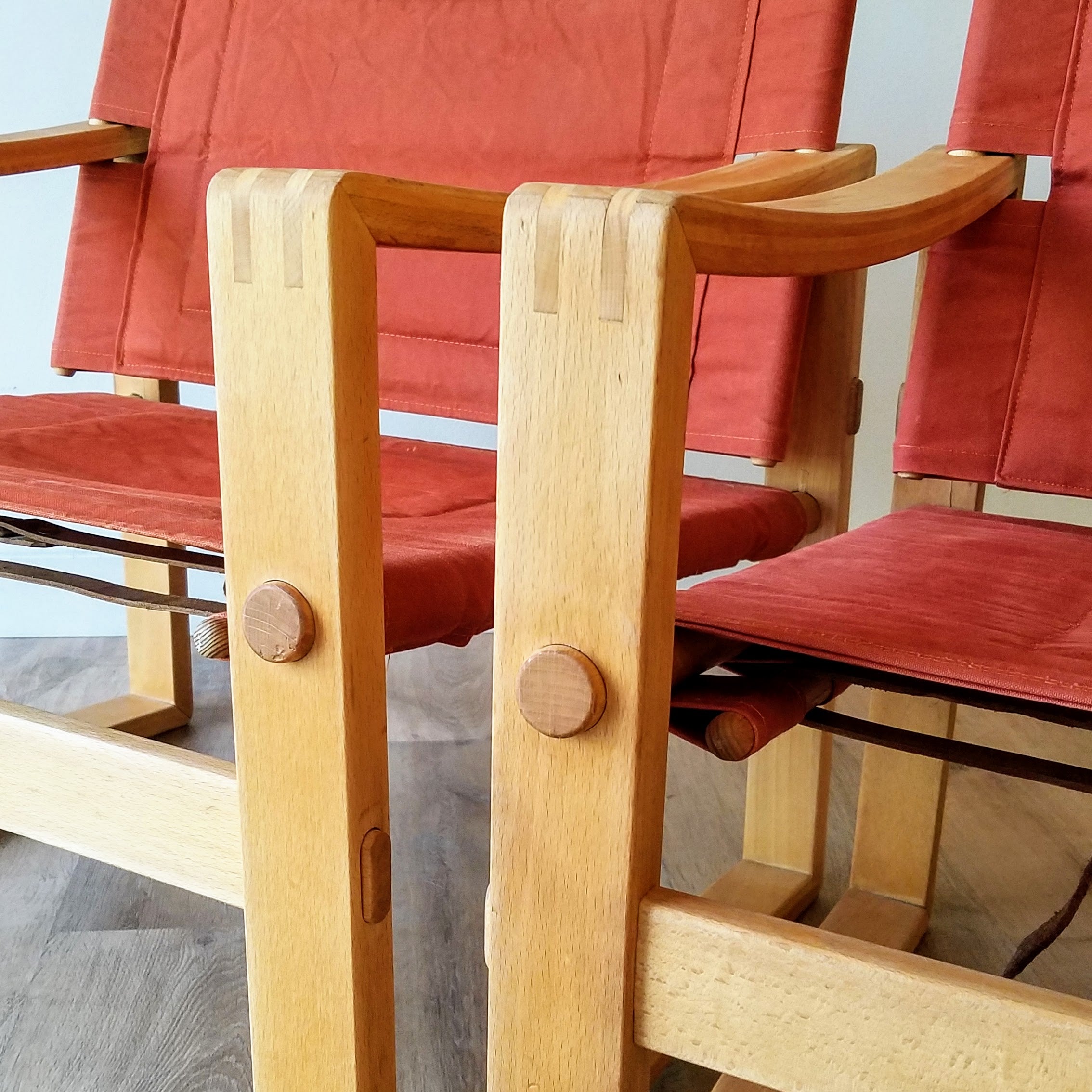 Borge Jensen Safari Chairs