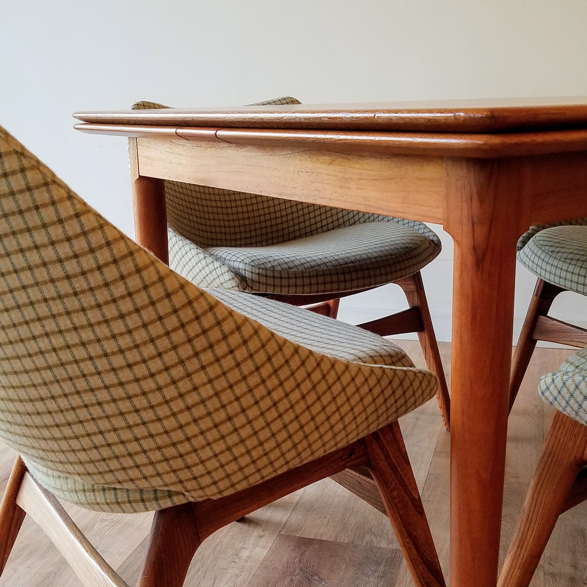 Moreddi Teak Square Draw-Leaf Dining Table