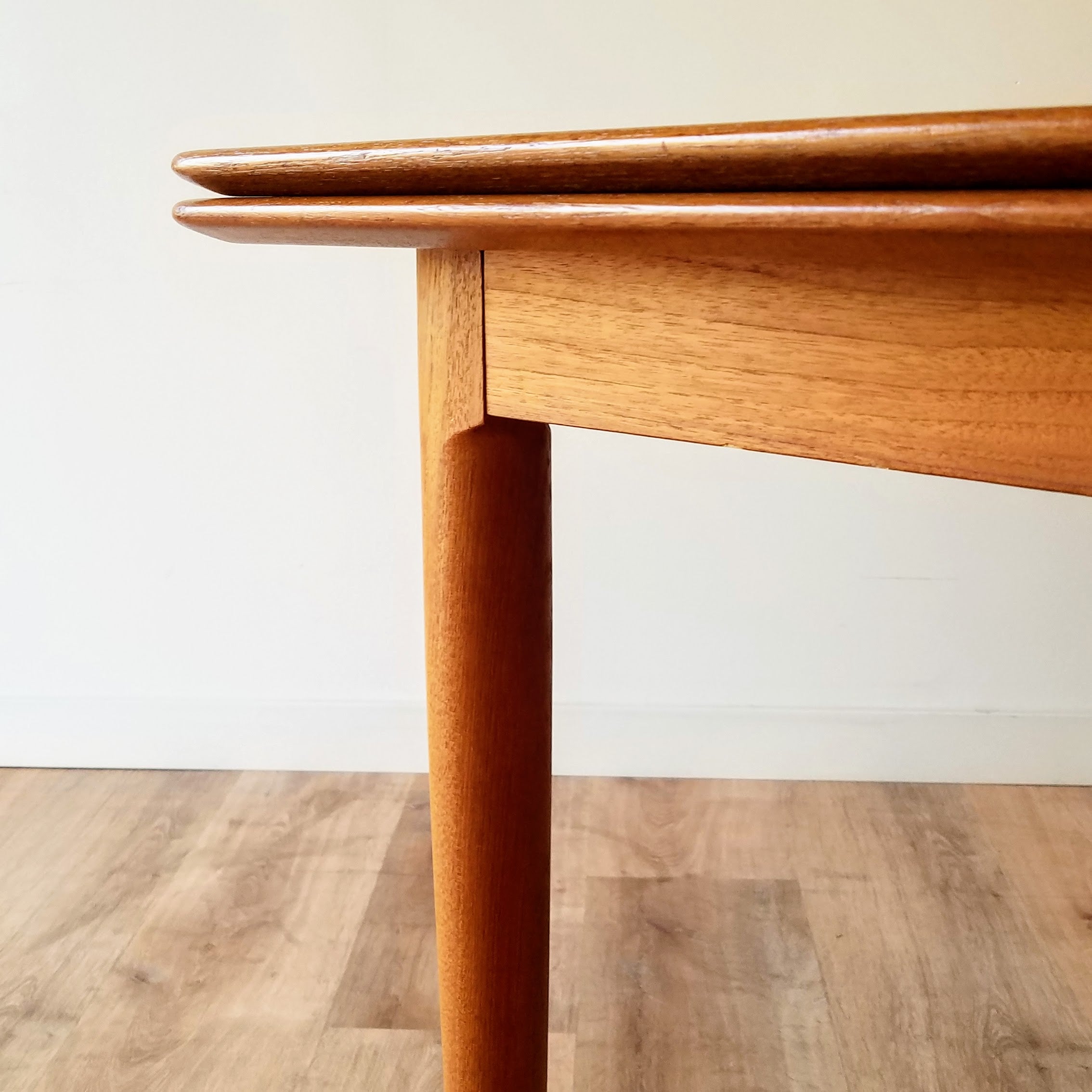 Moreddi Teak Square Draw-Leaf Dining Table