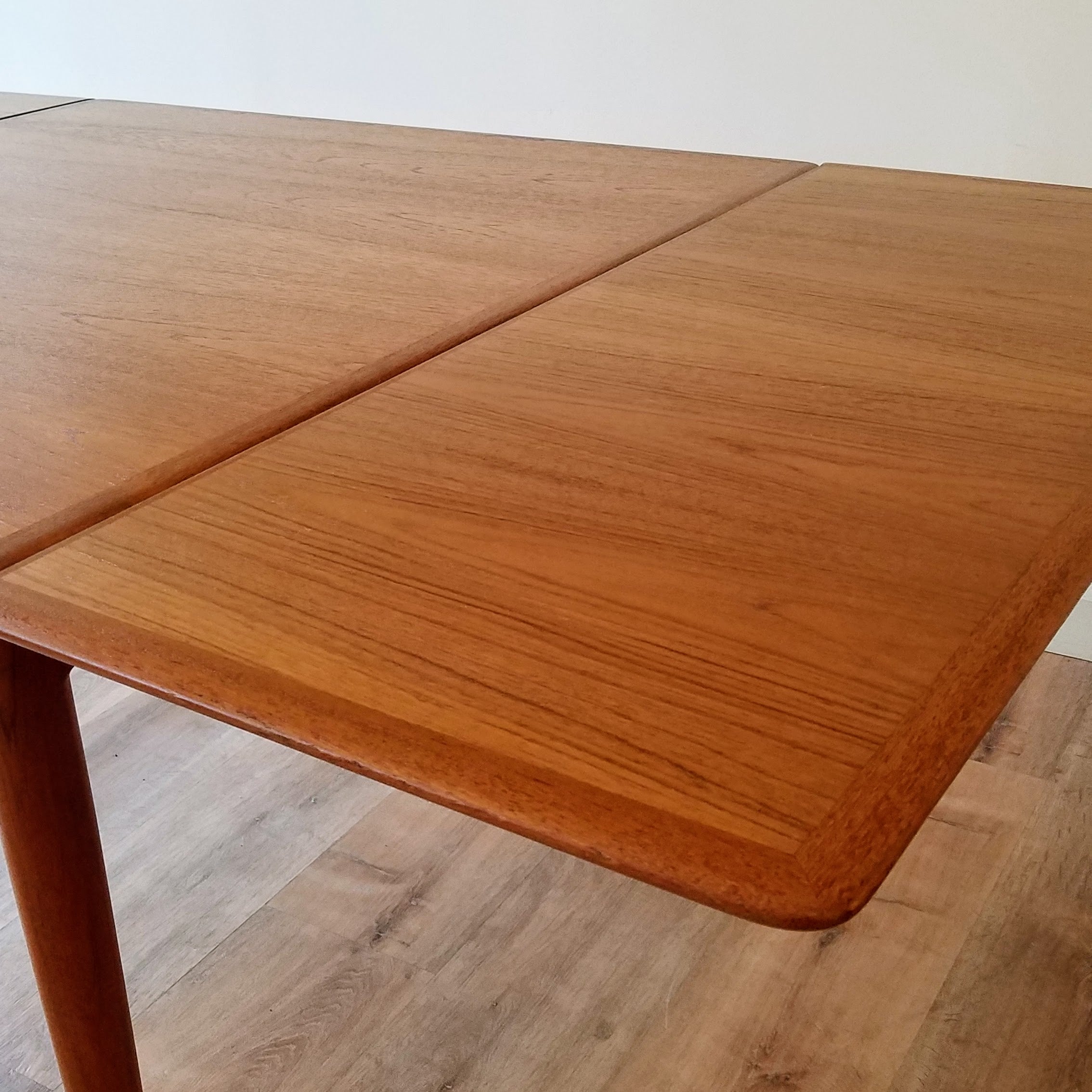 Moreddi Teak Square Draw-Leaf Dining Table