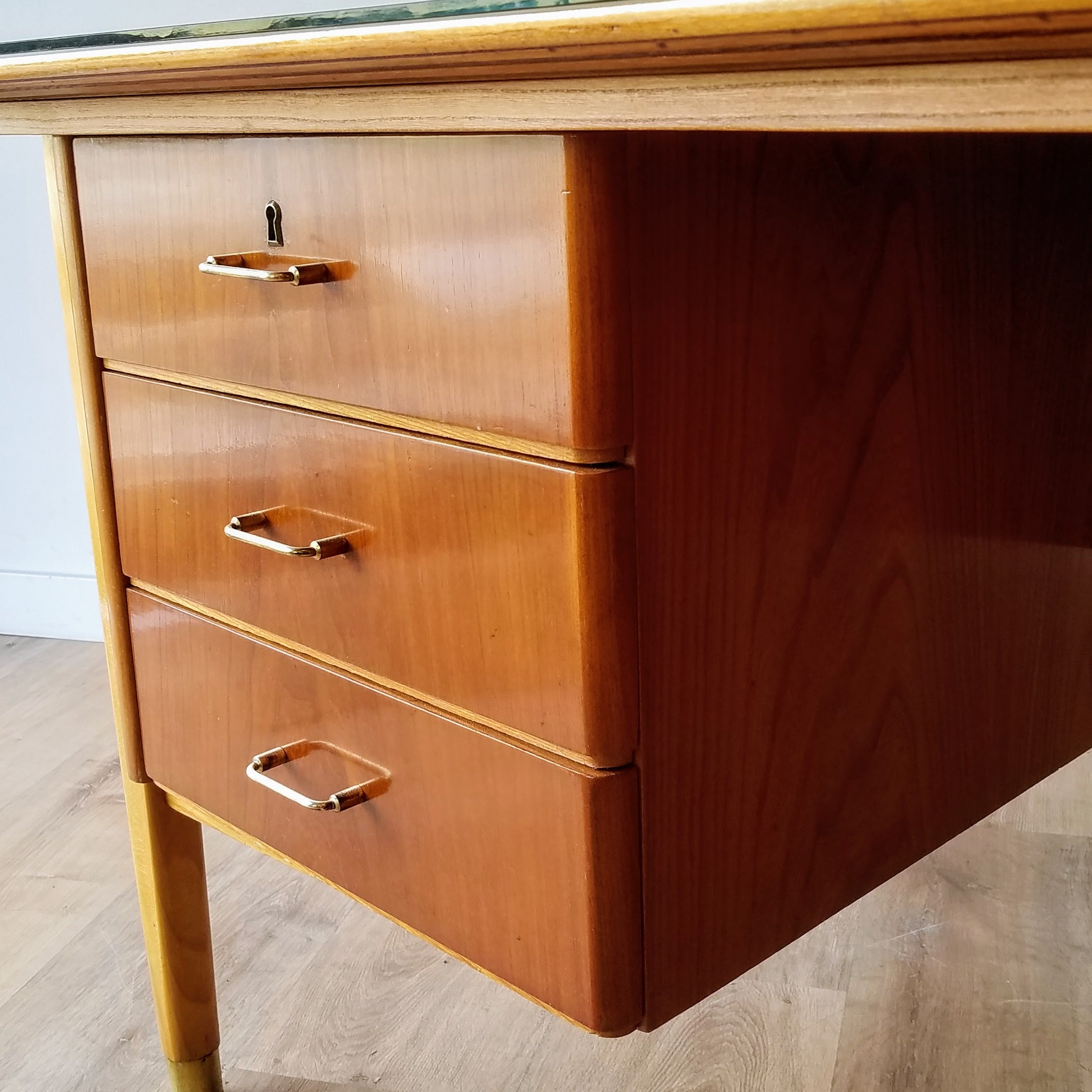 MCM Norwegian Curved Desk